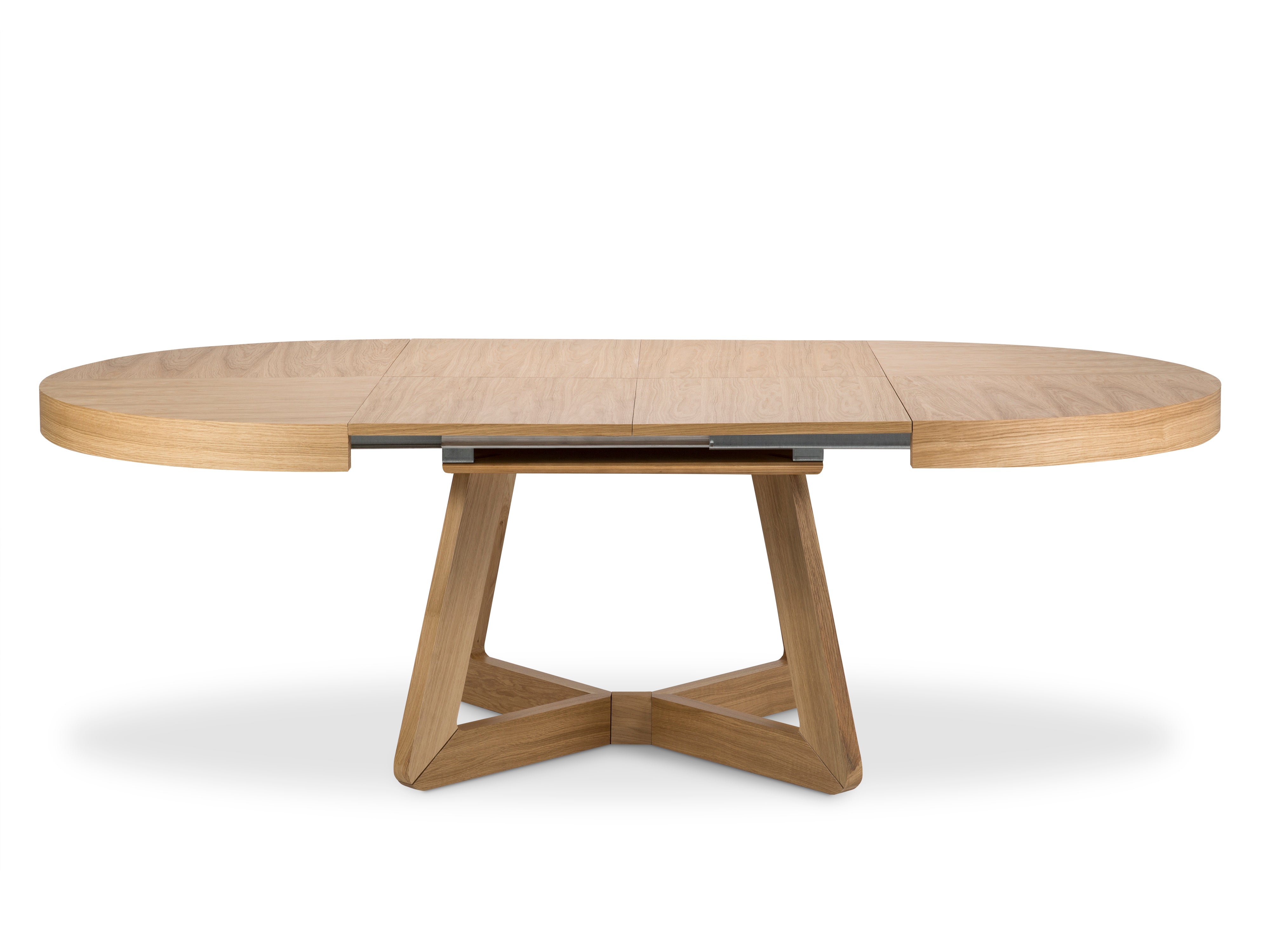 Raztegljiva jedilna miza Dustin 130/230x130cm, Material: Hrast 