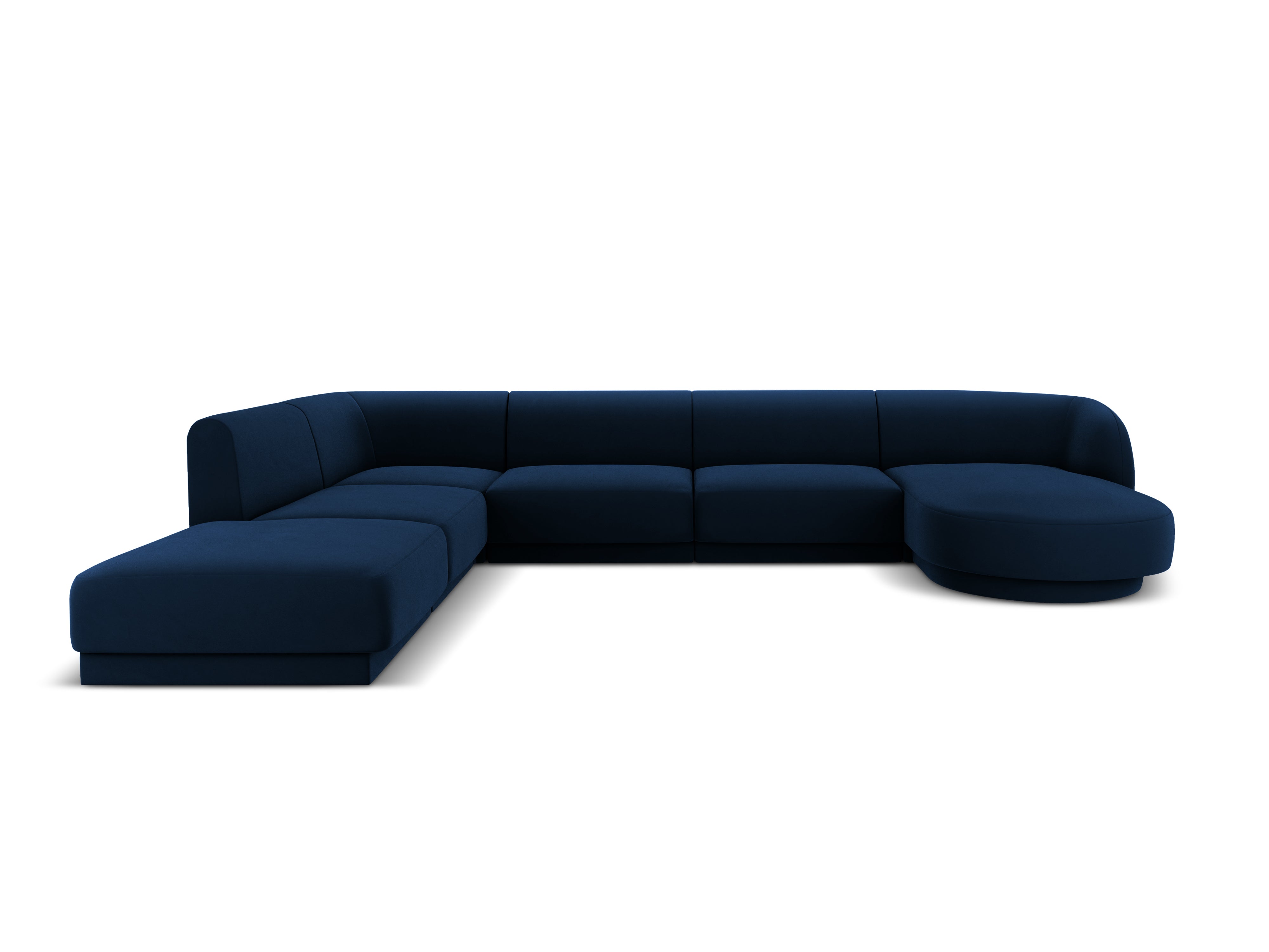 Kotna sedežna garnitura Miley 330x255 cm, Material: žamet