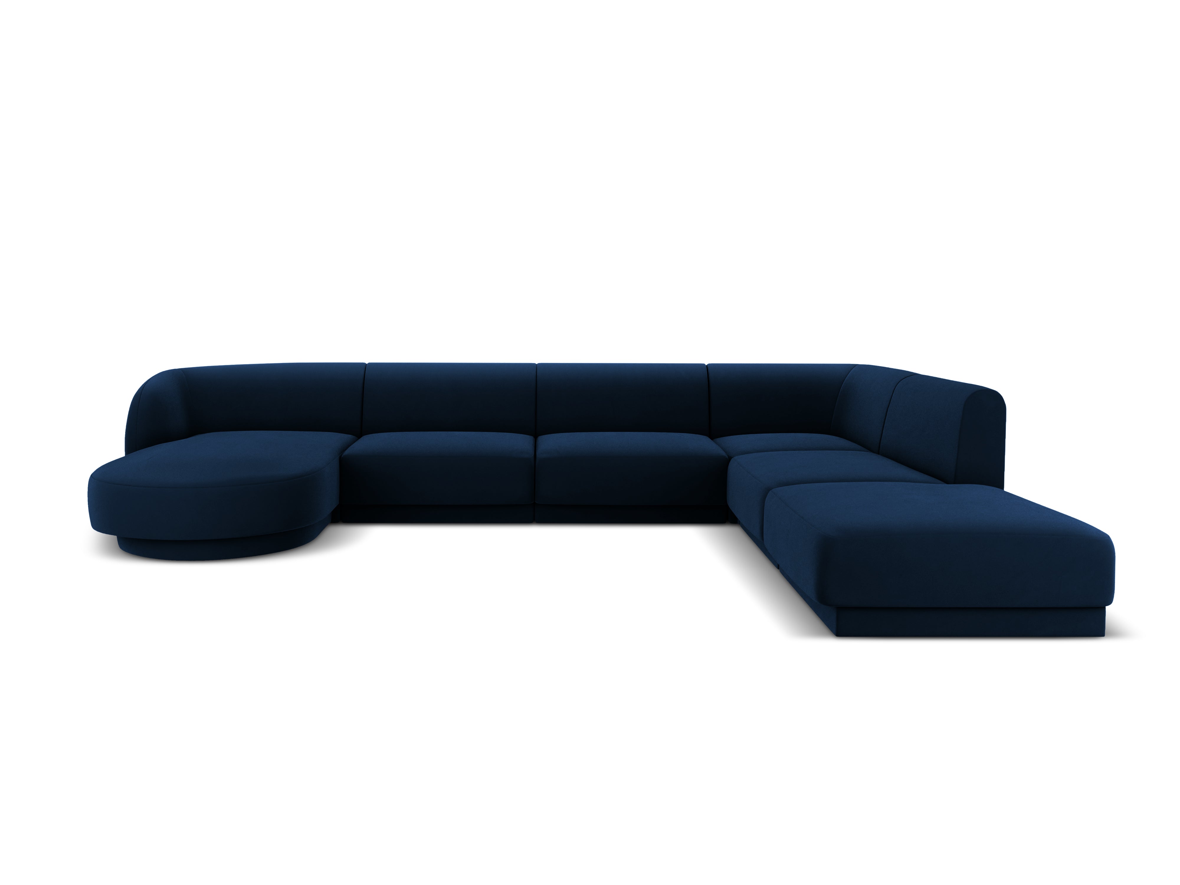 Kotna sedežna garnitura Miley 330x255 cm, Material: žamet