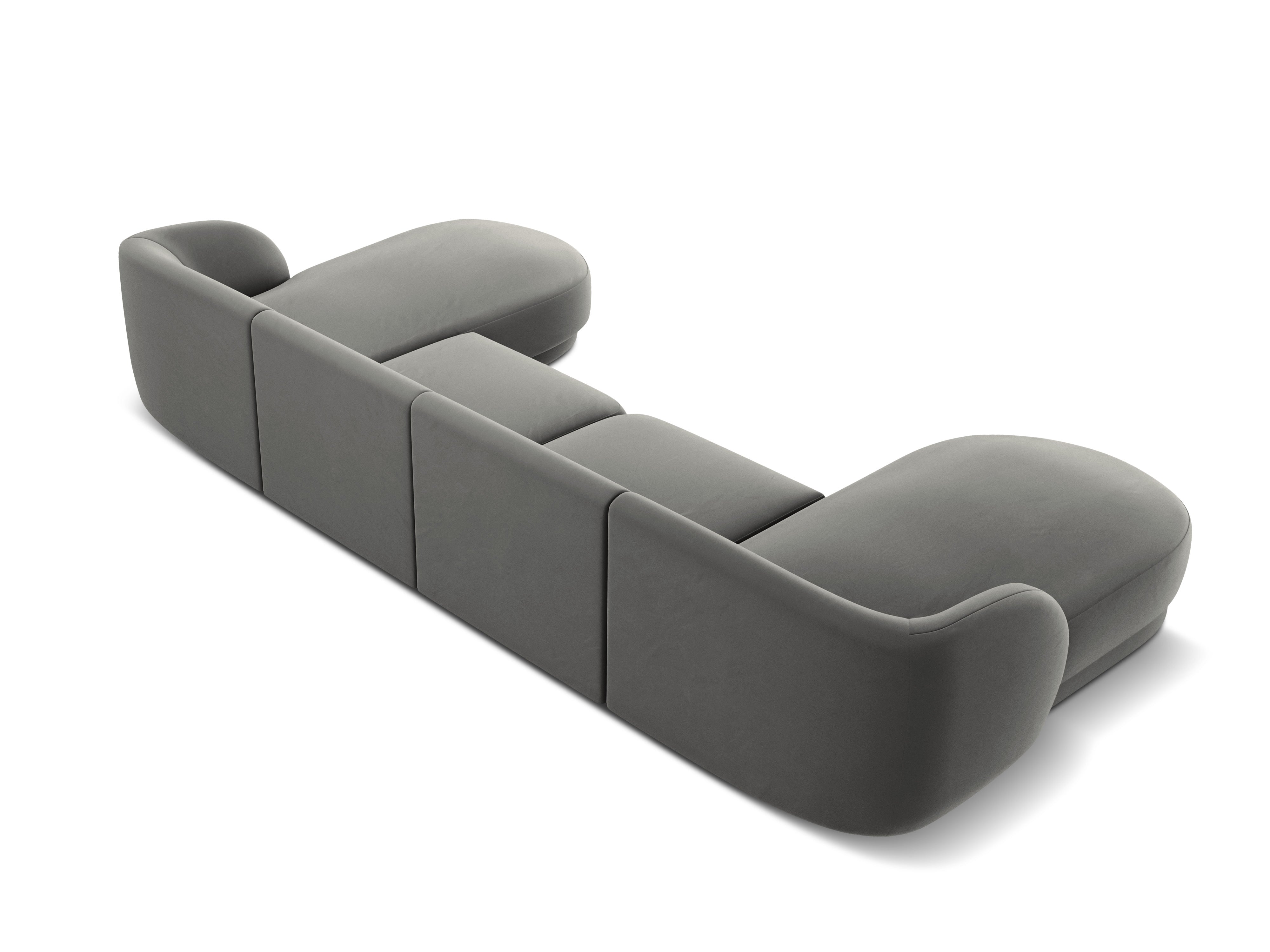 Kotna garnitura Miley 330x156 cm, Material: žamet