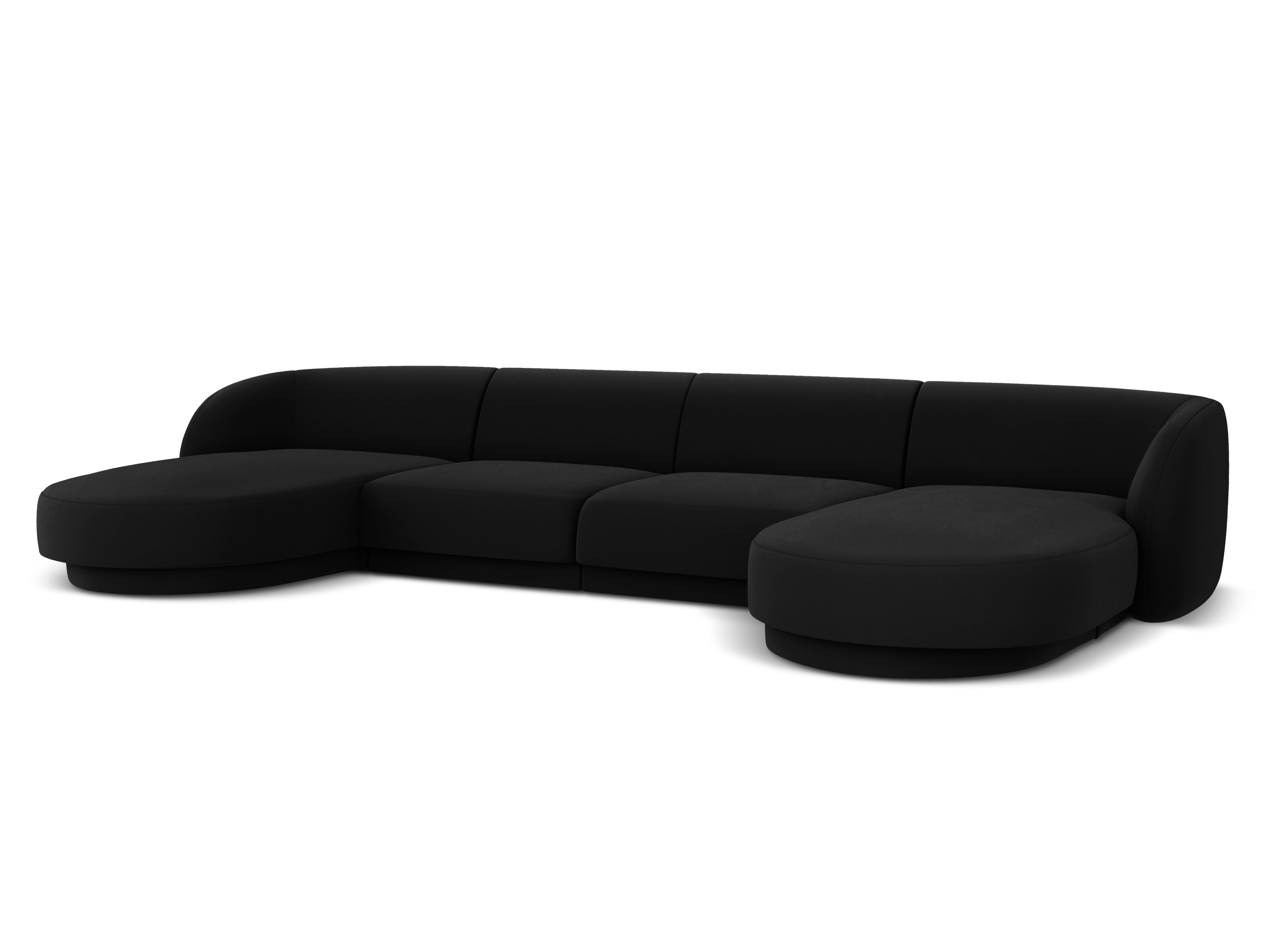 Kotna garnitura Miley 330x156 cm, Material: žamet