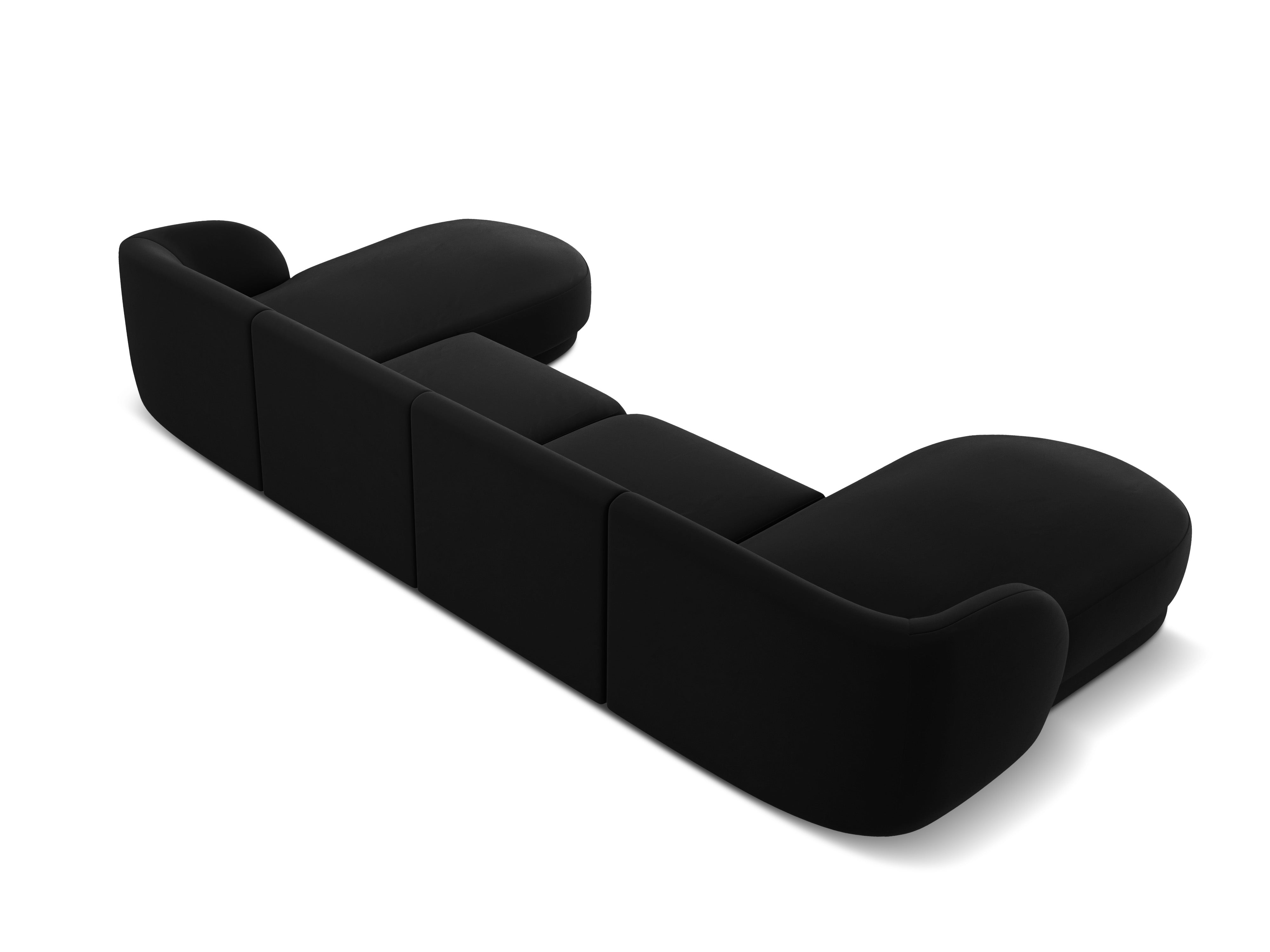 Kotna garnitura Miley 330x156 cm, Material: žamet