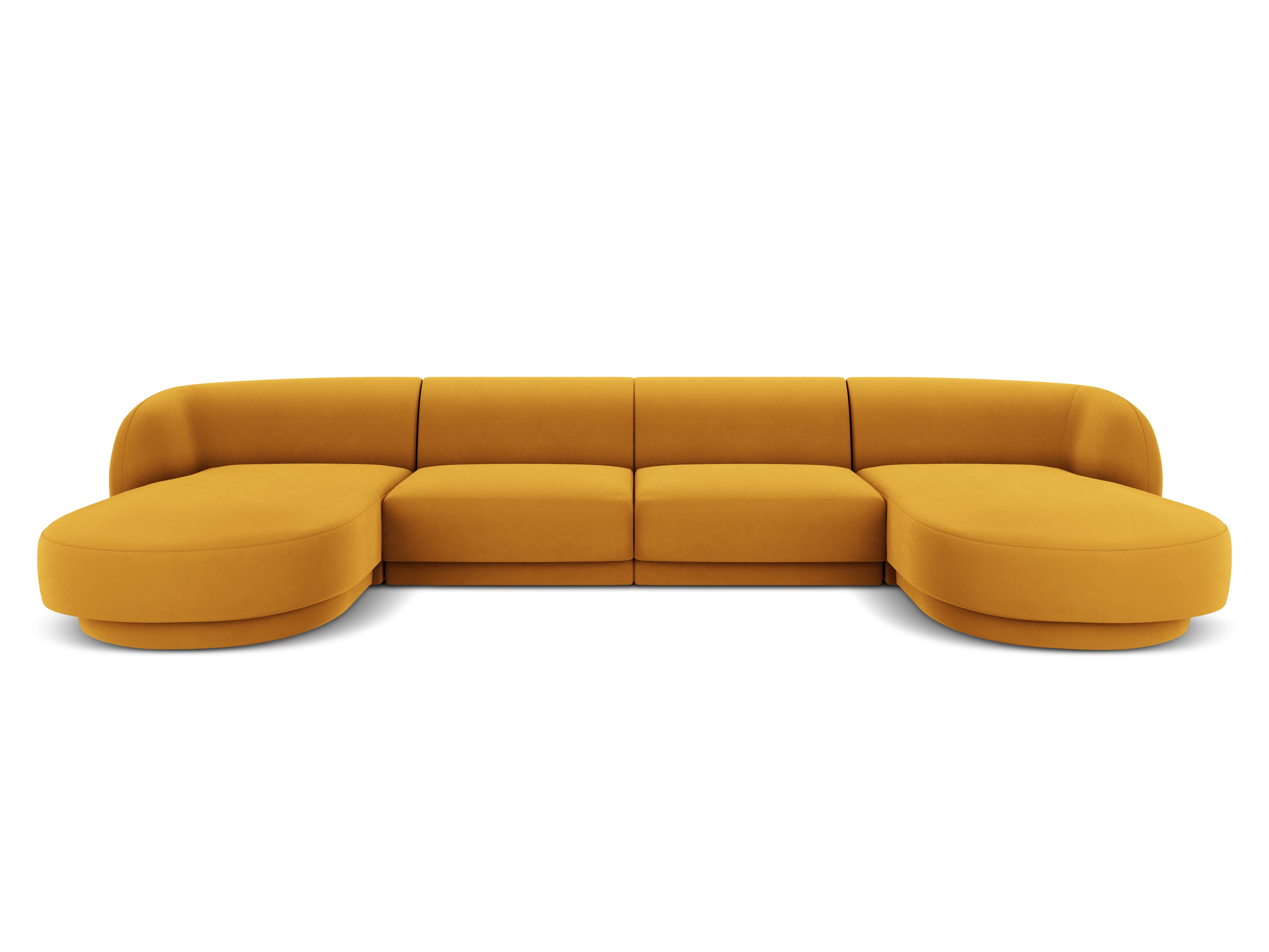 Kotna garnitura Miley 330x156 cm, Material: žamet