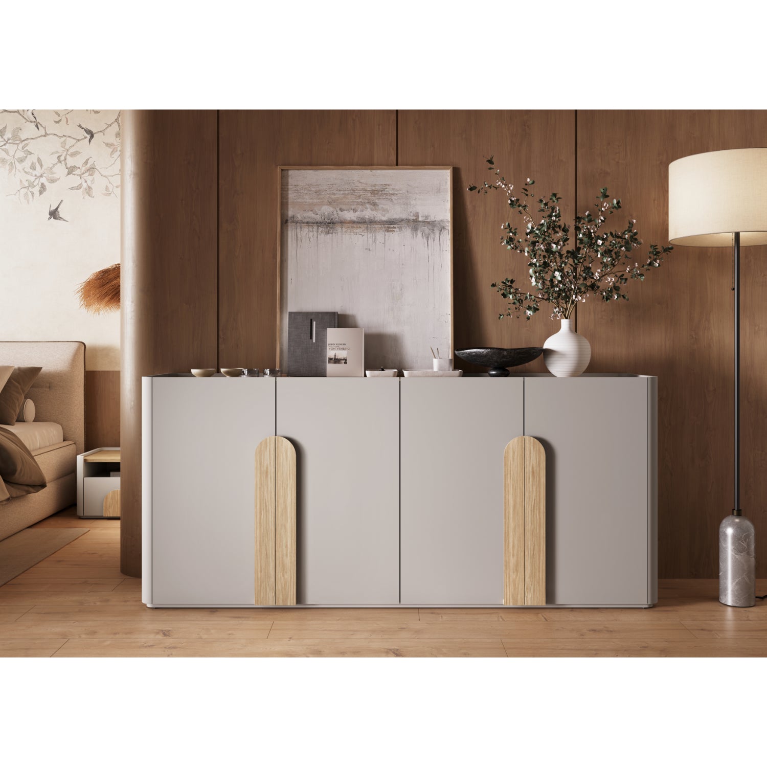 Omara Amilio 200 cm, Material: MDF
