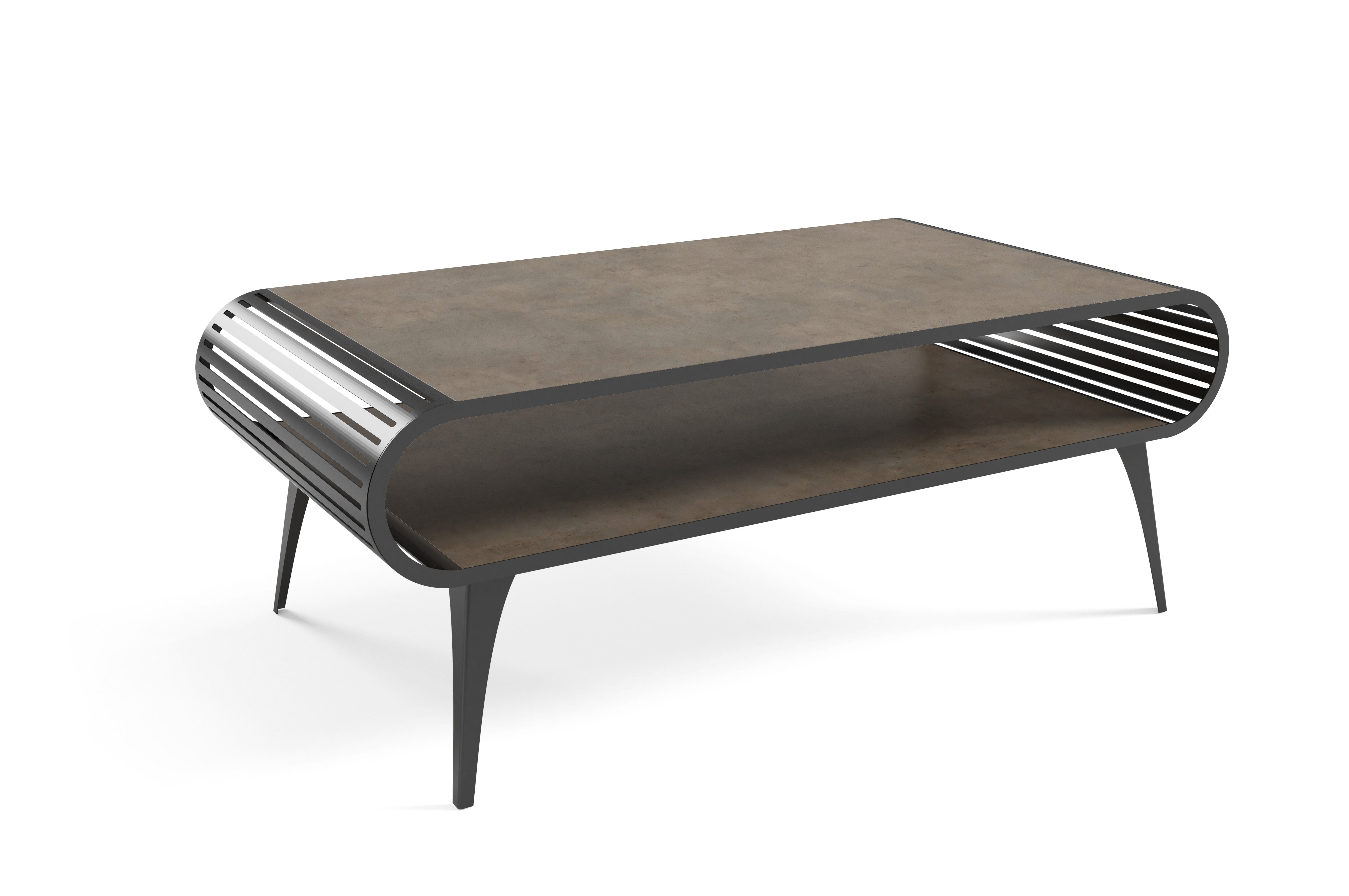 Klubska mizica Aristo 120x60cm, Material: Laminirana plošča