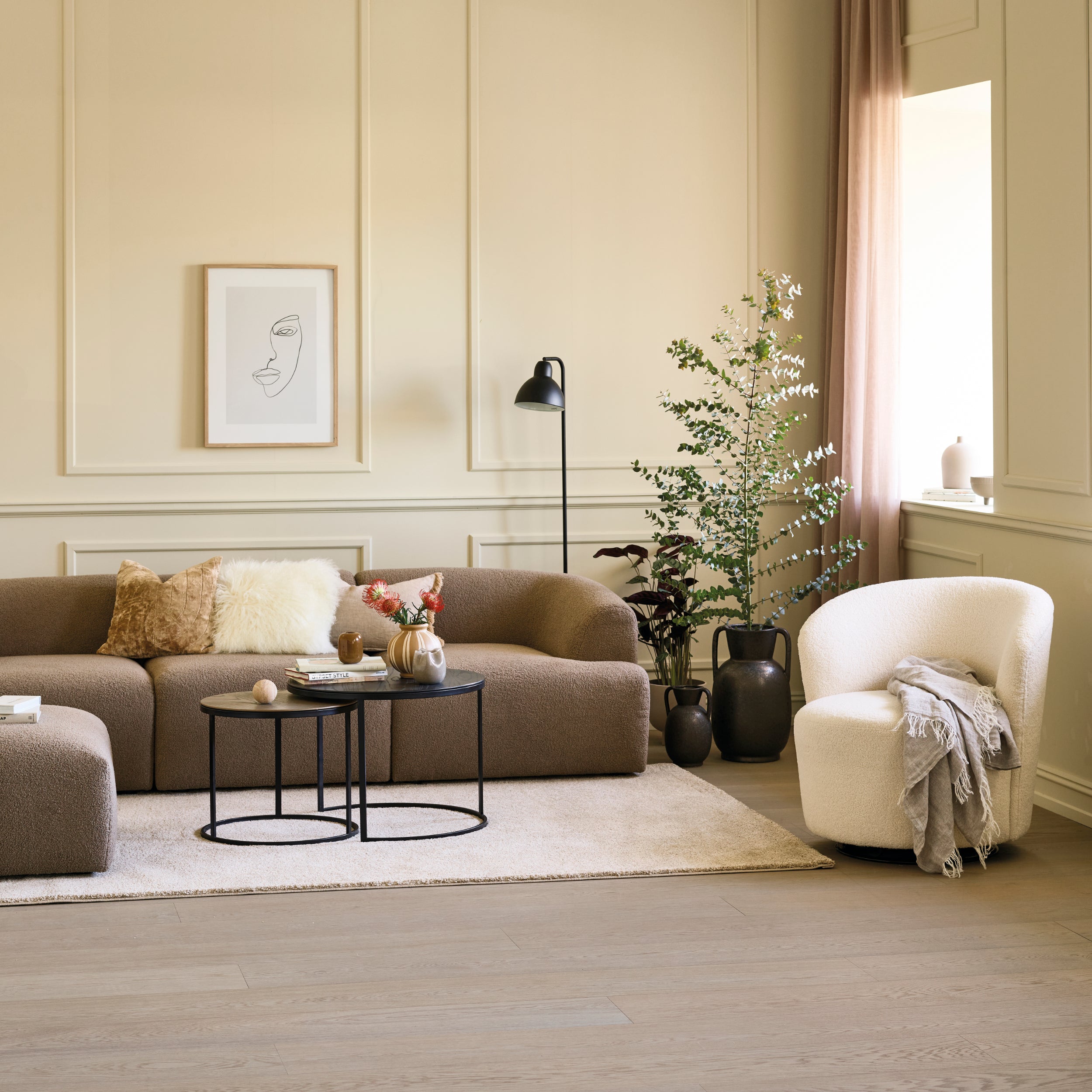 Modularni komplet Baloo, Material: Izbira materialov