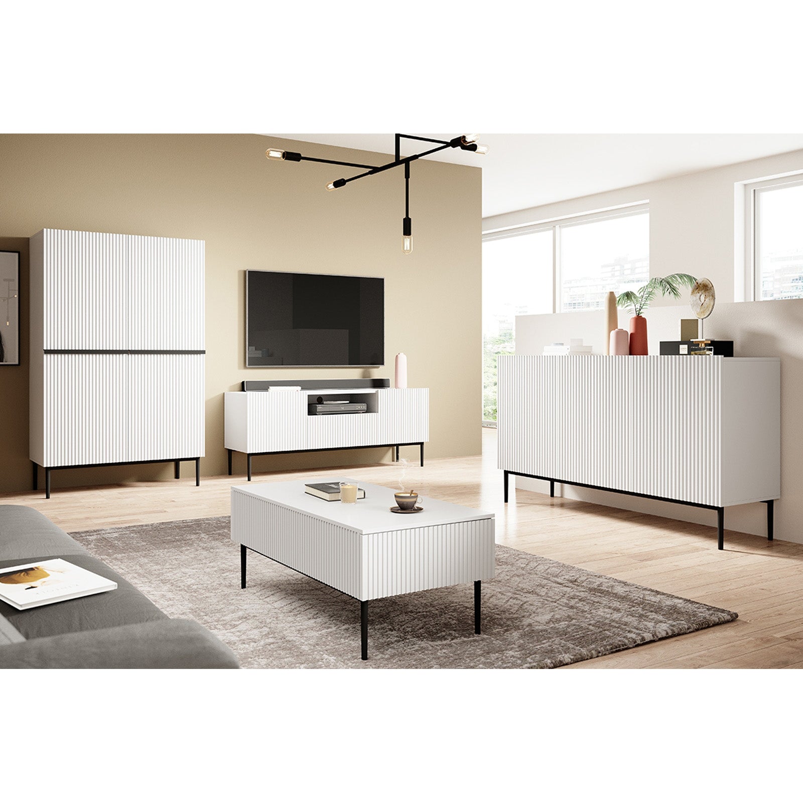 Komoda Nicole 150 cm, Material: MDF