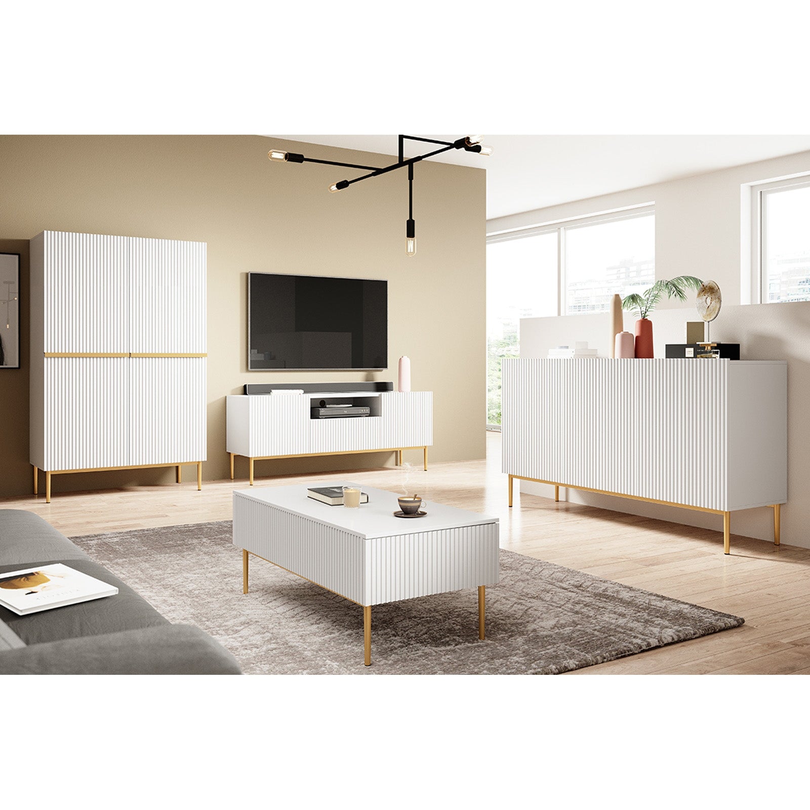 Komoda Nicole 150 cm, Material: MDF