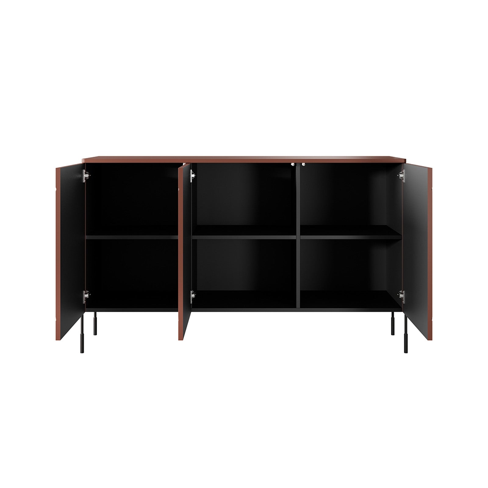 Sonatia komoda 150 cm, 3 vrata, Material: MDF