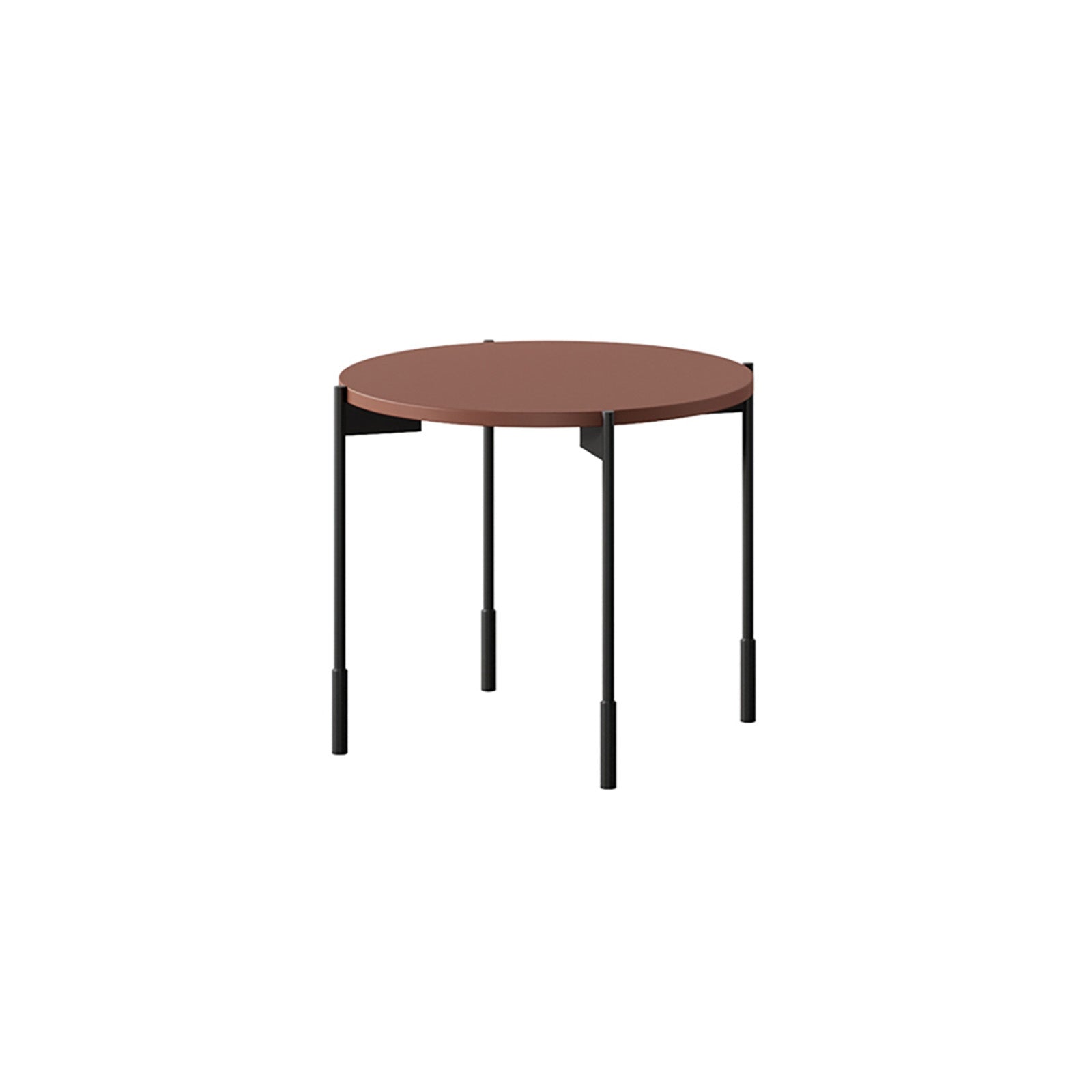 Okrogla klubska mizica Sonatia 45 cm, Material: MDF