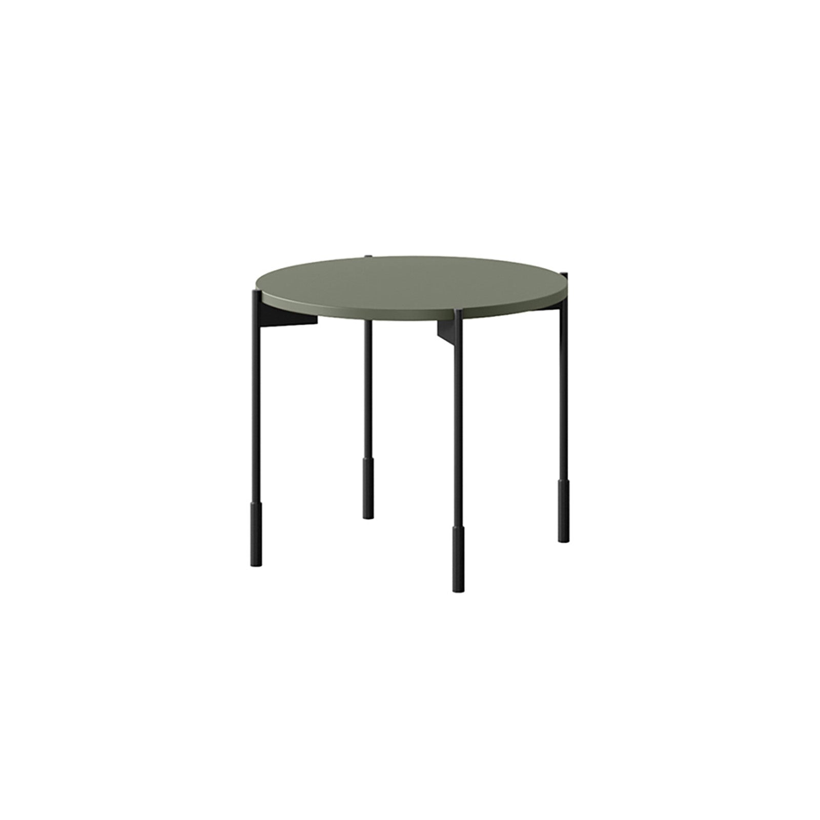 Okrogla klubska mizica Sonatia 45 cm, Material: MDF