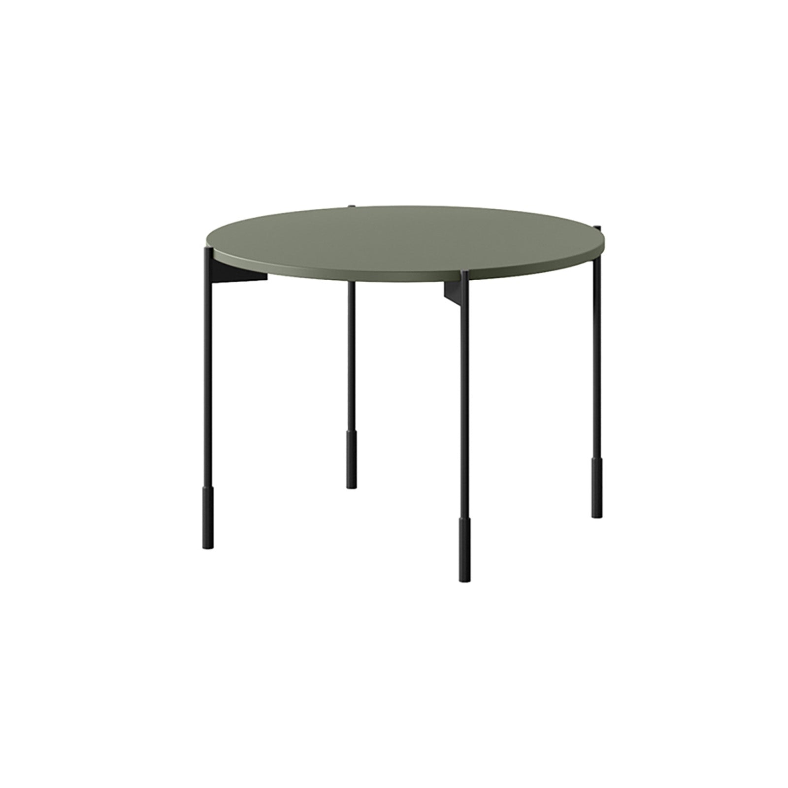 Okrogla klubska mizica Sonatia 60 cm, Material: MDF