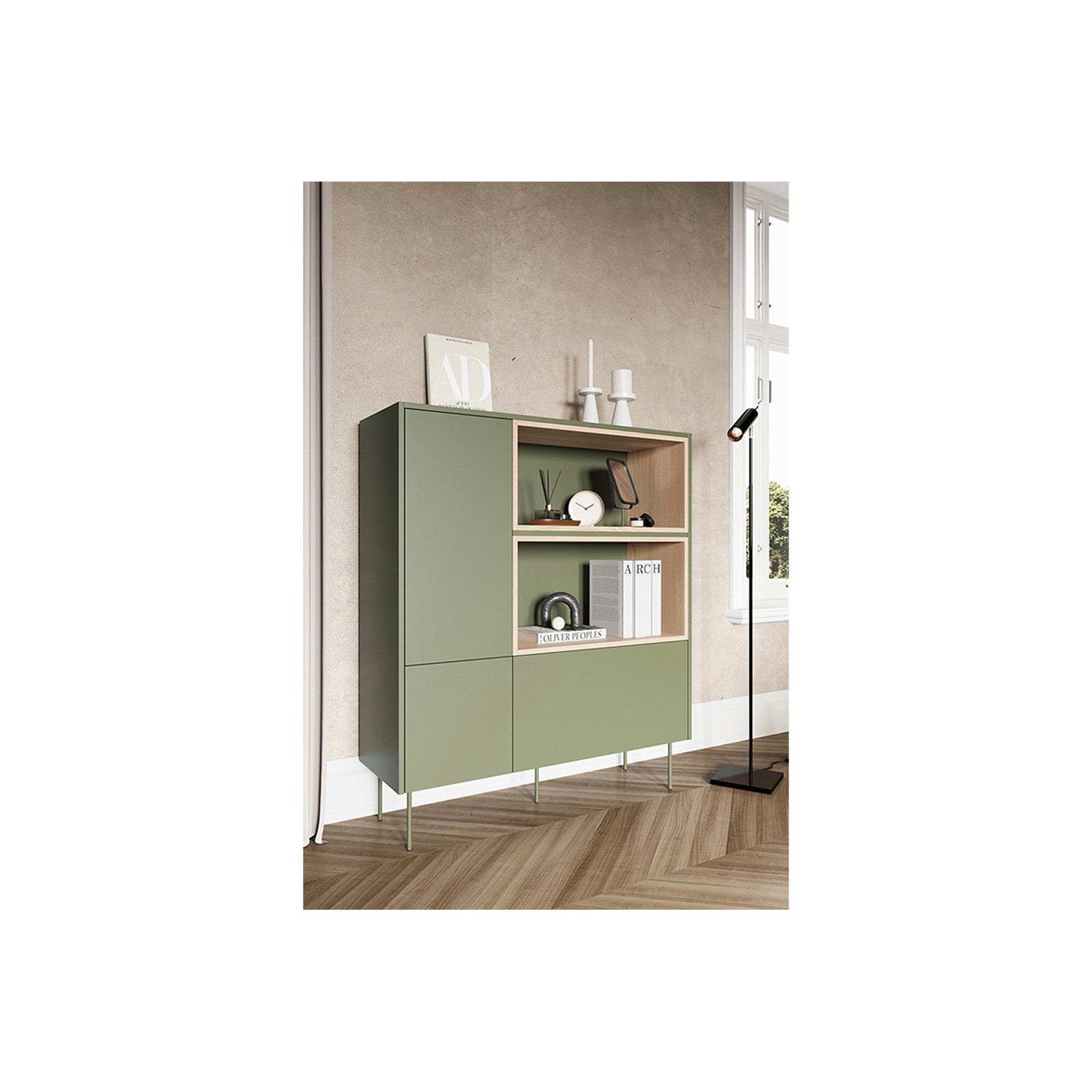 Visoka komoda Design, Material: MDF 