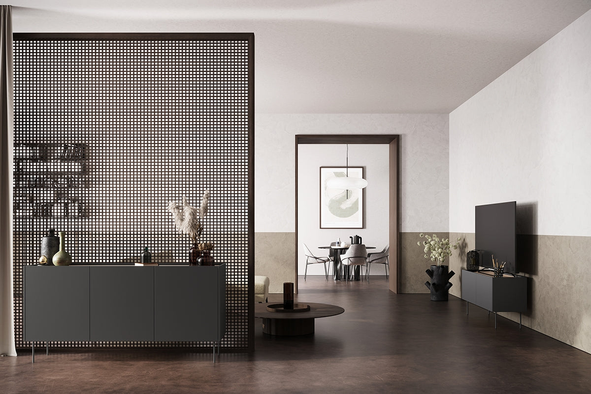 Predalnik Design 120 cm, 2 vrata, Material: MDF