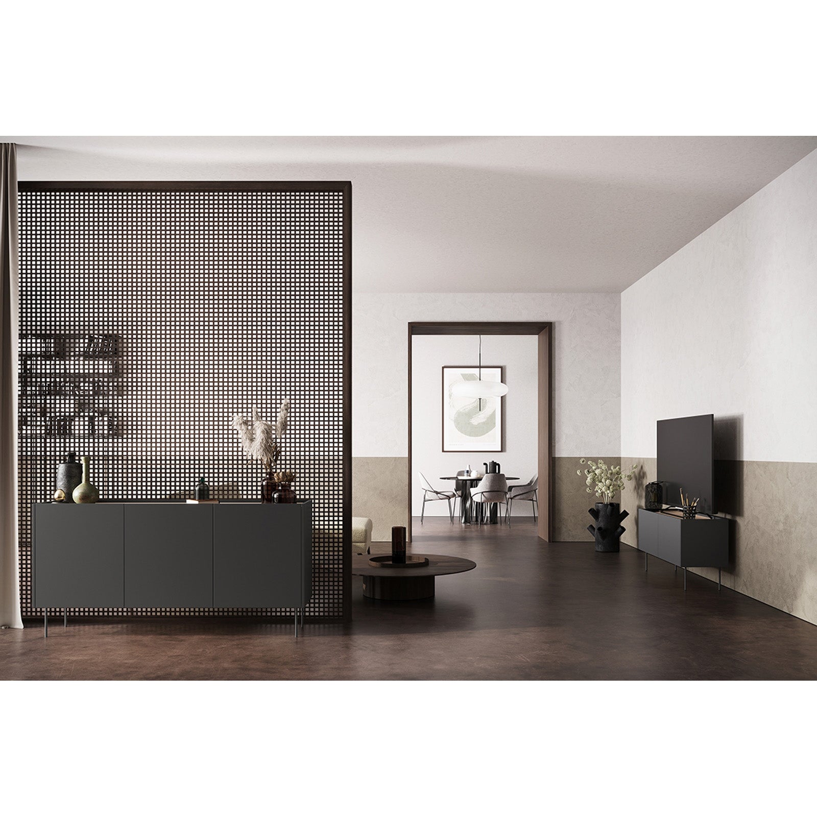 Dizajnerska komoda, Material: MDF 