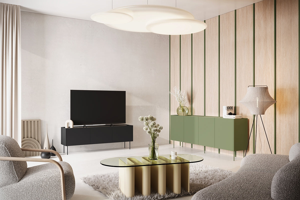 Predalnik Design 170 cm, 3 vrata, Material: MDF