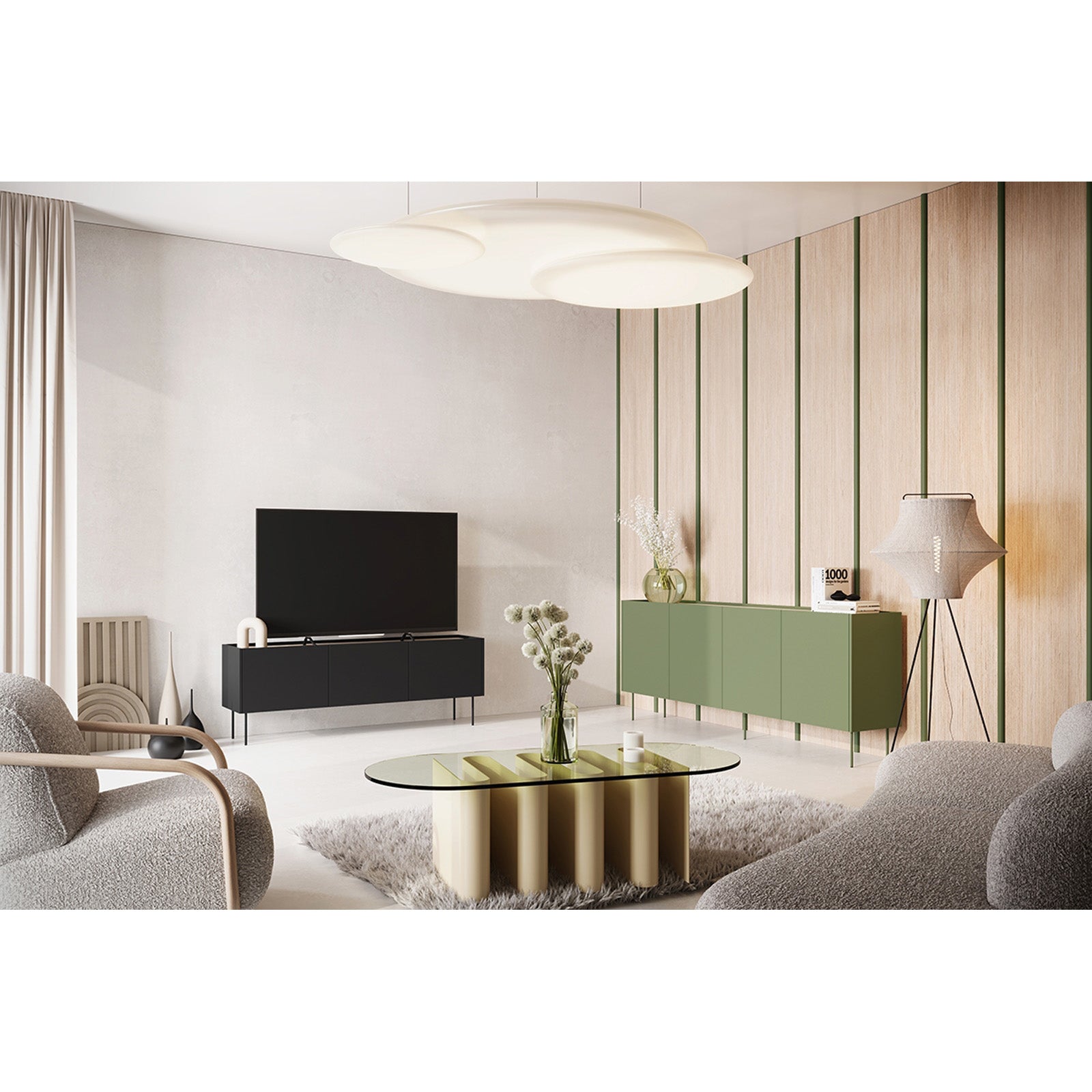 Predalnik Design 220 cm, 4 vrata, Material: MDF 