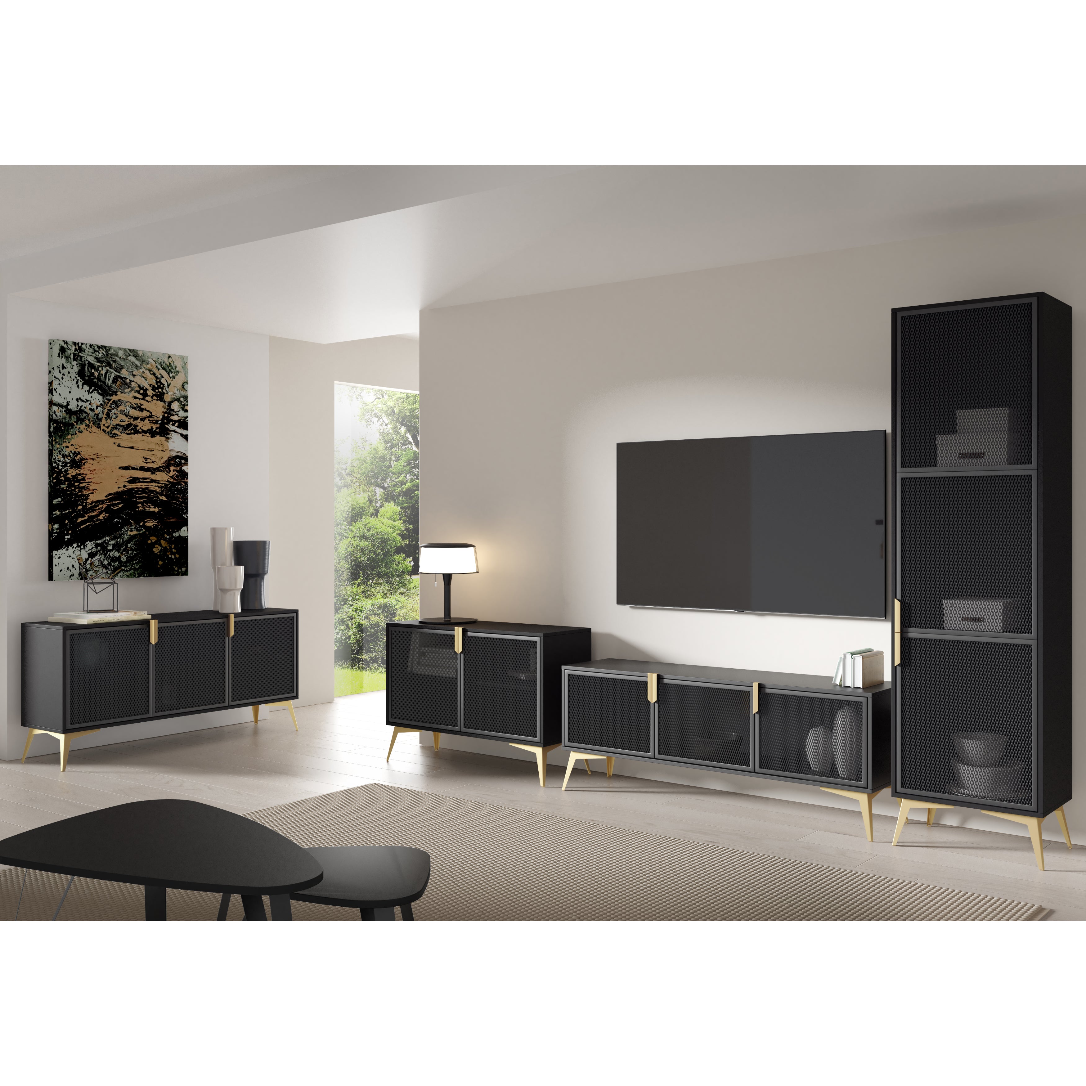 Bravio komoda 110x42cm, Material: Laminirana plošča