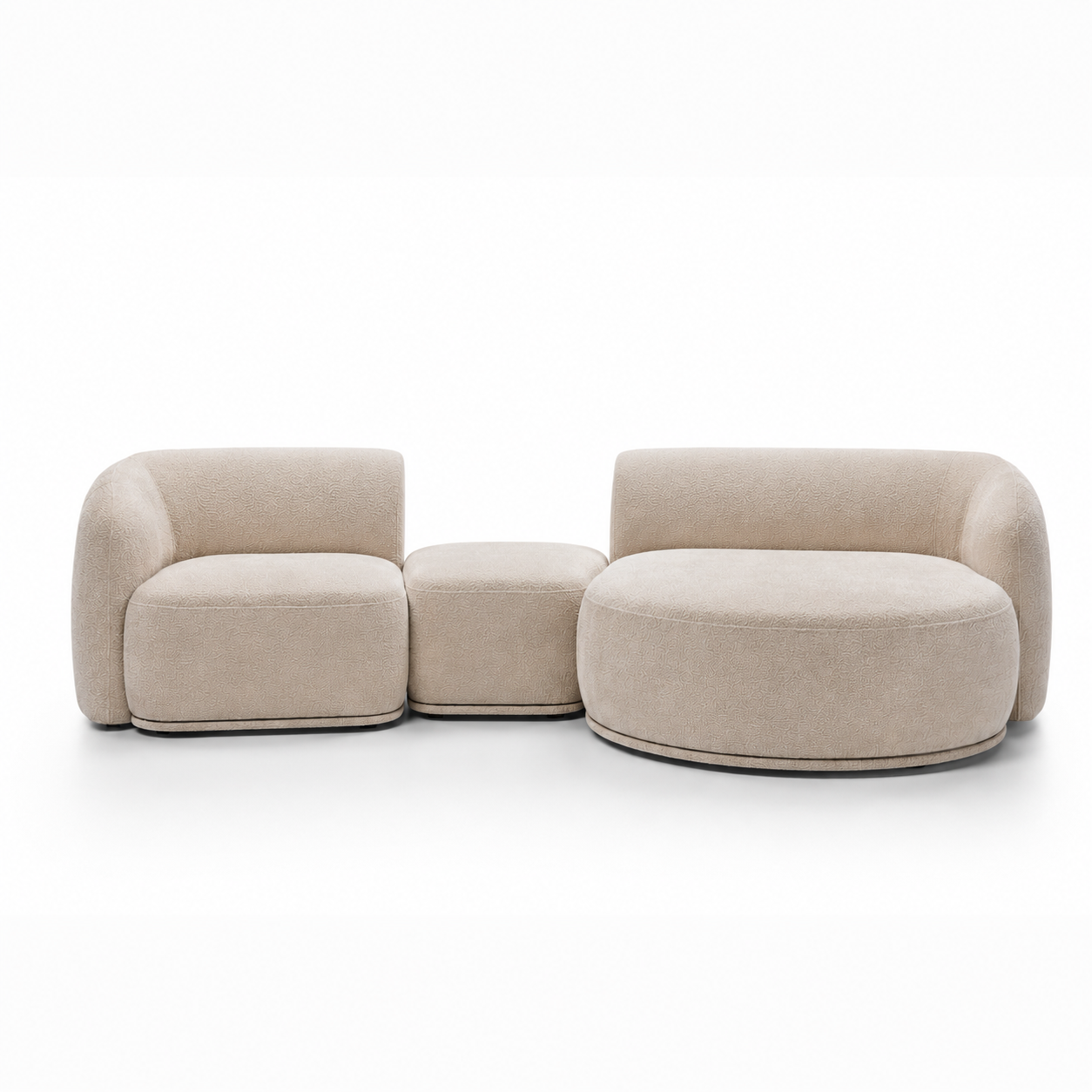 Modularna sedežna garnitura Nobo 308x147 cm, material: možnost izbire