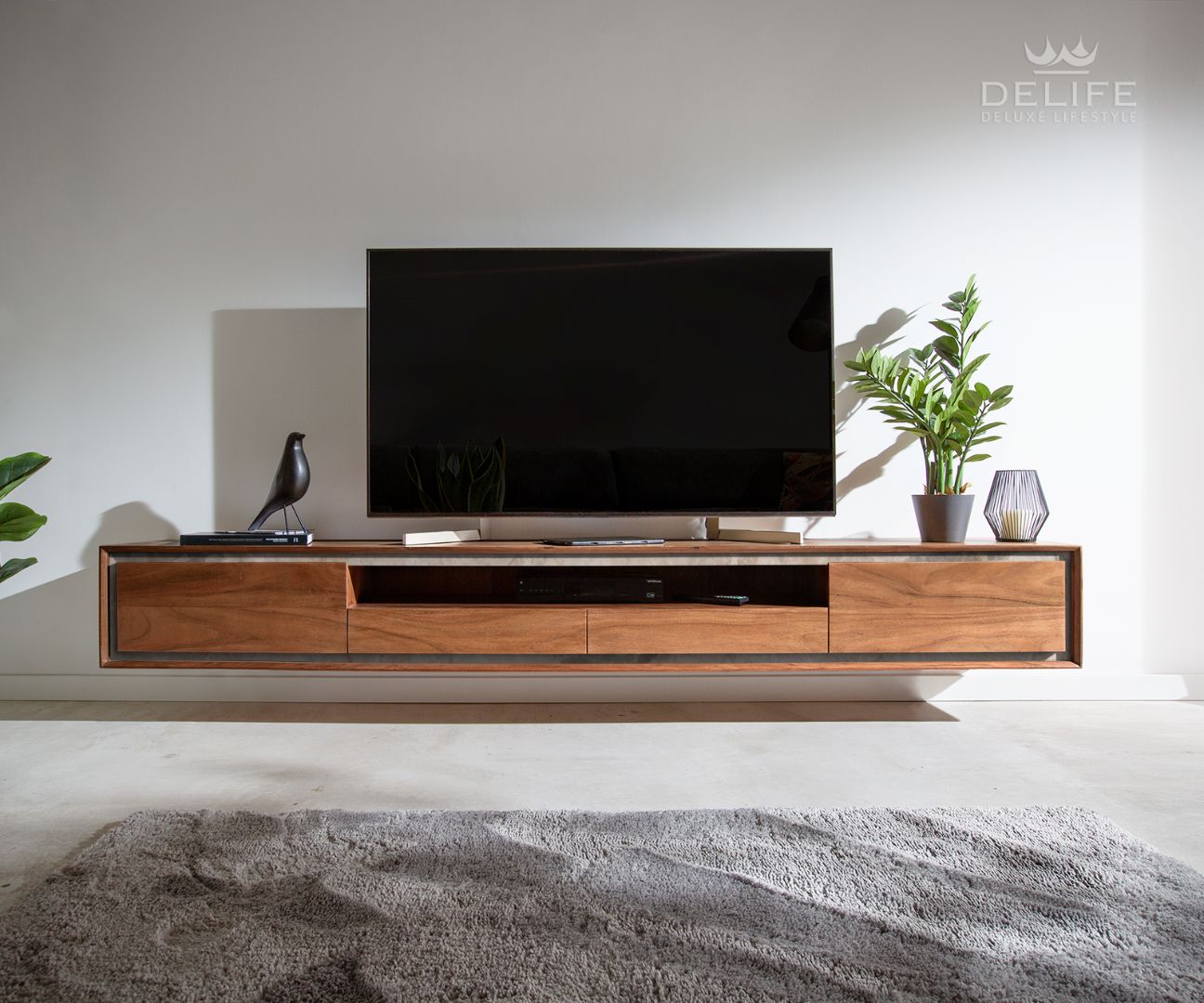 Predalnik Stonegrace 240 cm, Material: Akacija