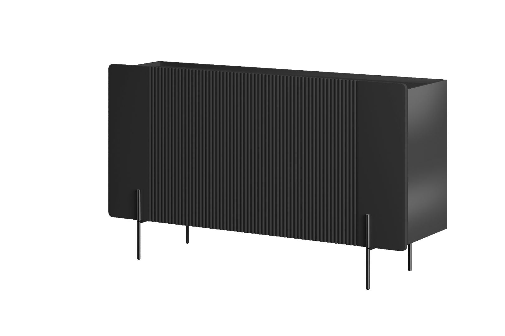 Komoda Malmi 150 cm, 3 vrata in 3 police, material: MDF