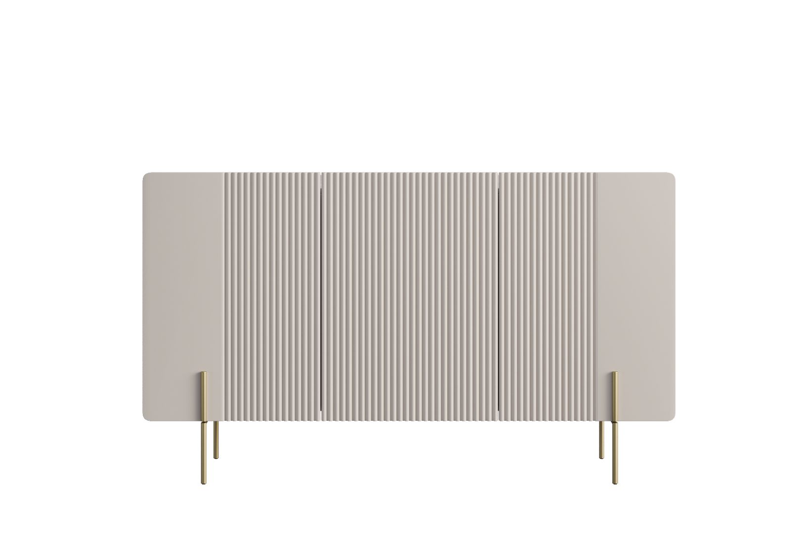 Komoda Malmi 150 cm, 3 vrata in 3 police, material: MDF