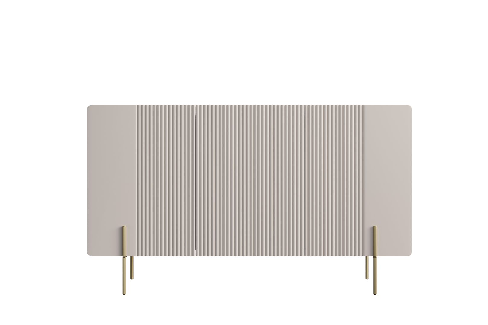 Komoda Malmi 150 cm, 3 vrata in 3 police, material: MDF