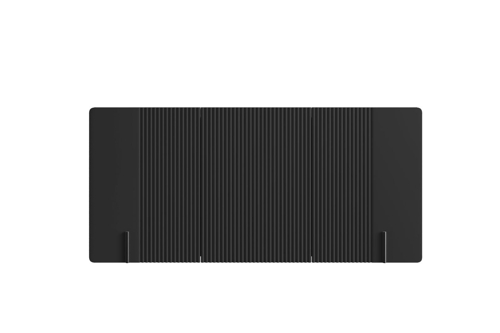 Komoda Malmi 150 cm, 3 vrata in 3 police, material: MDF