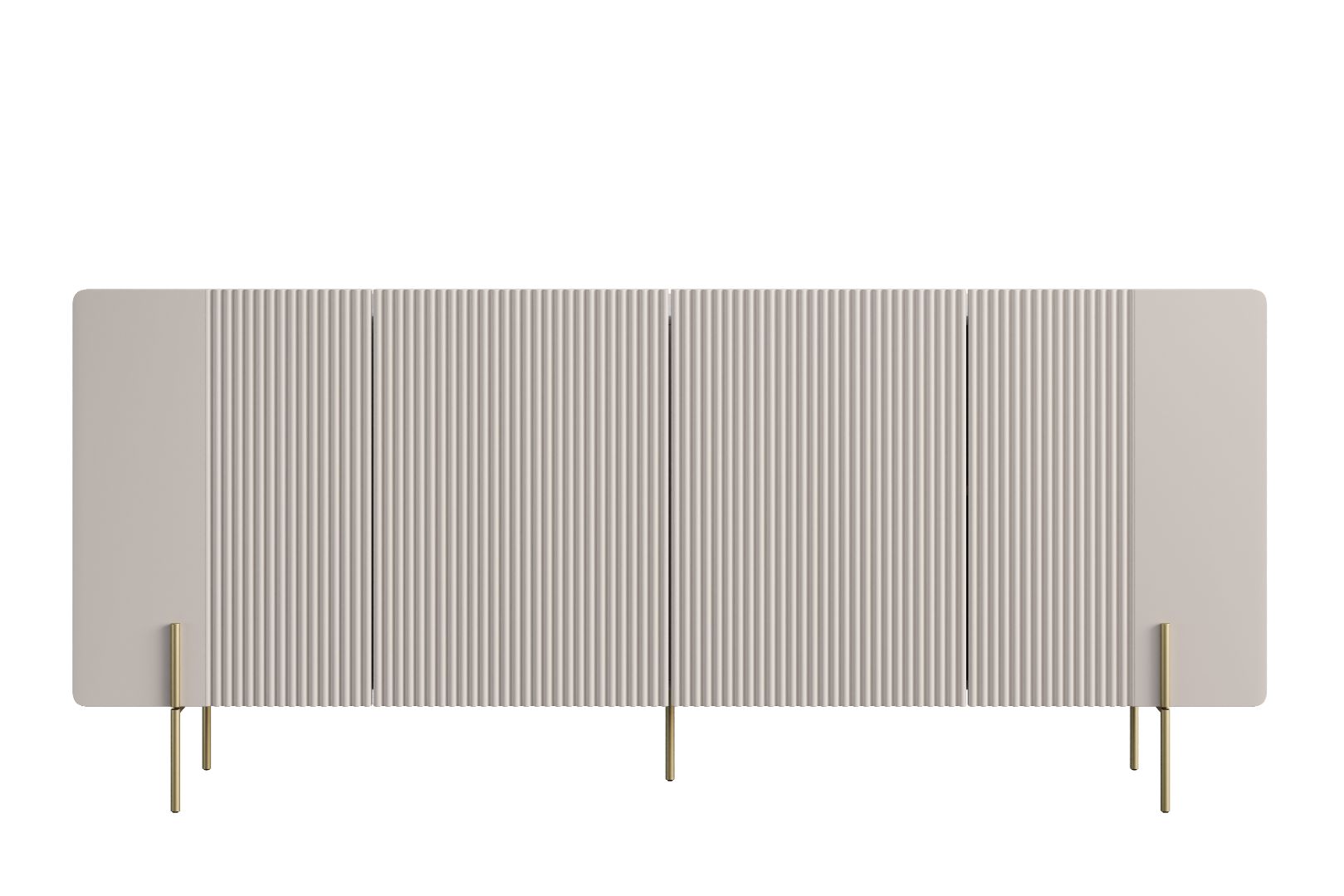 Komoda Malmi 200 cm, 4 vrata in 4 police, material: MDF