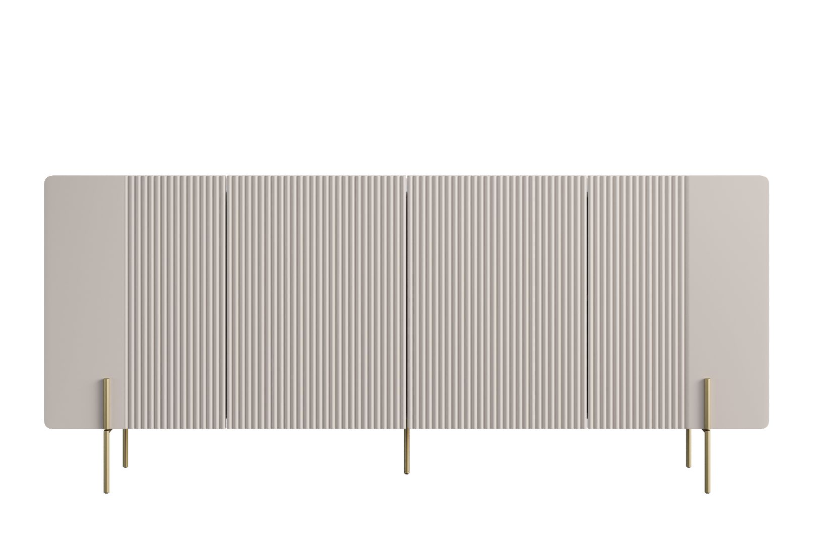 Komoda Malmi 200 cm, 4 vrata in 4 police, material: MDF