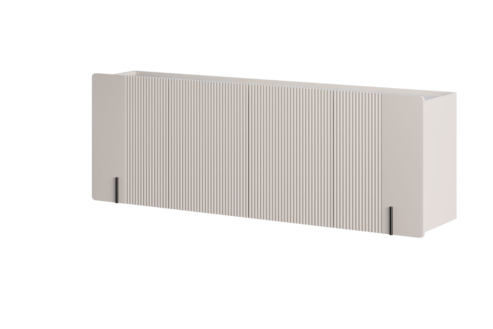 Komoda Malmi 200 cm, 4 vrata in 4 police, material: MDF