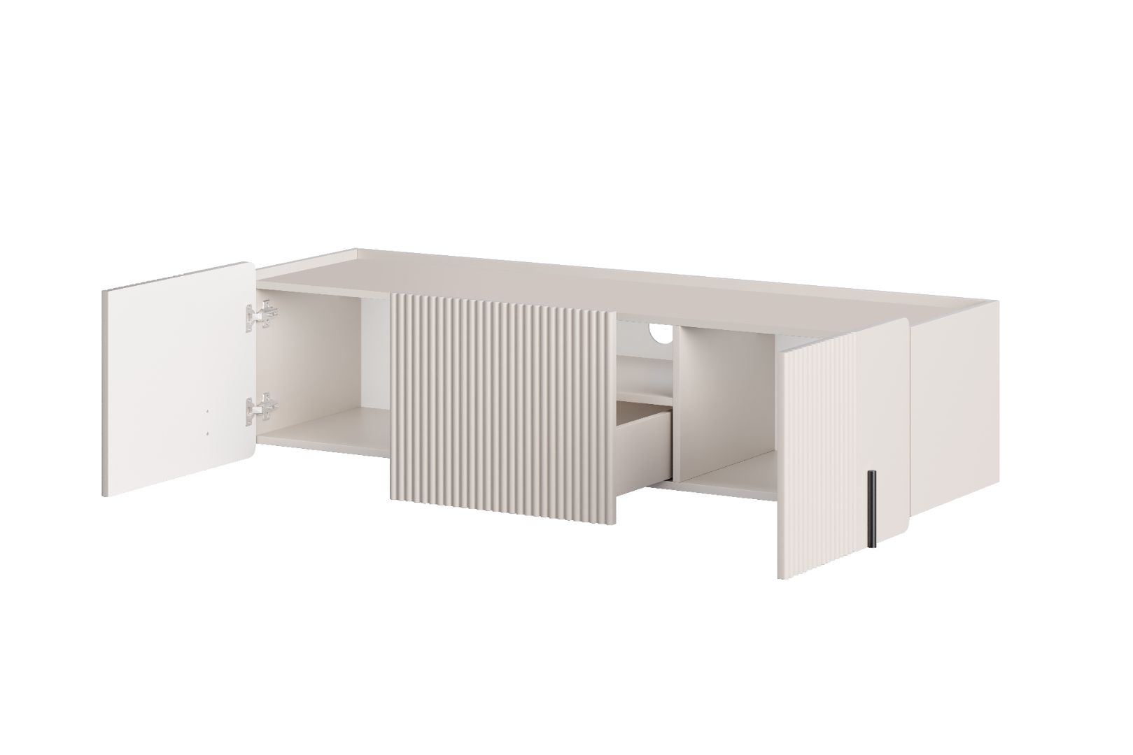 TV komoda Malmi 150cm, 2 vrata in 1 predal, material: MDF