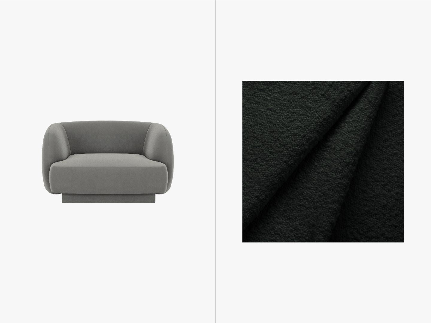 Fotelj Miley, 103x90cm, Material: Žamet