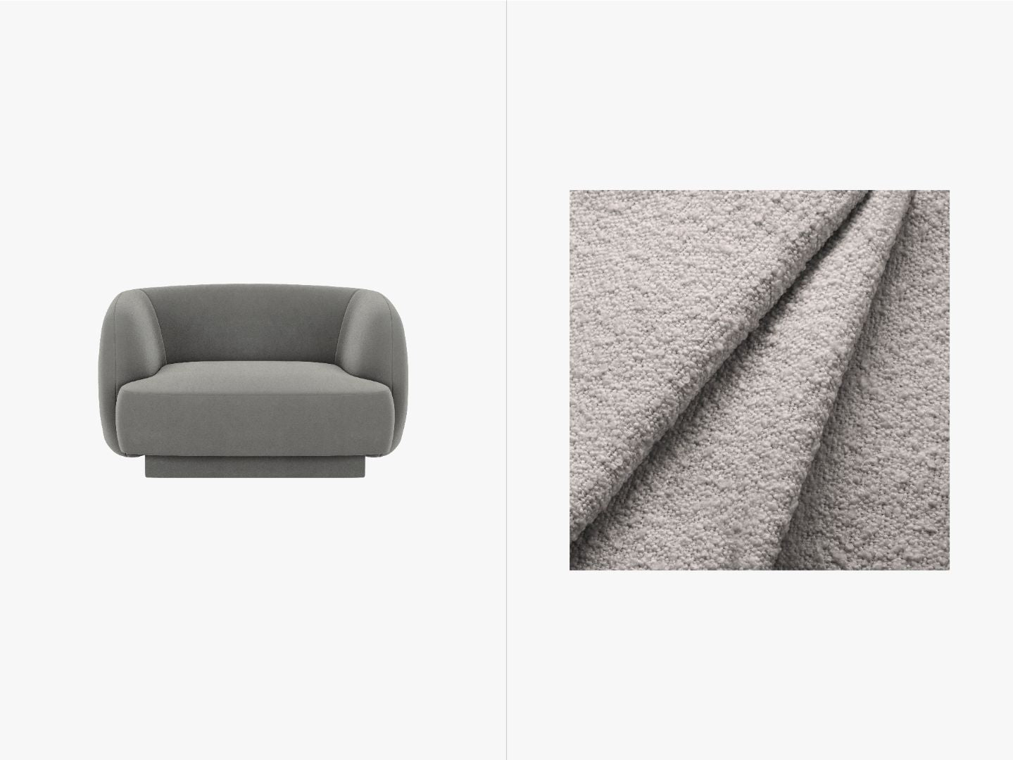 Fotelj Miley, 103x90cm, Material: Žamet