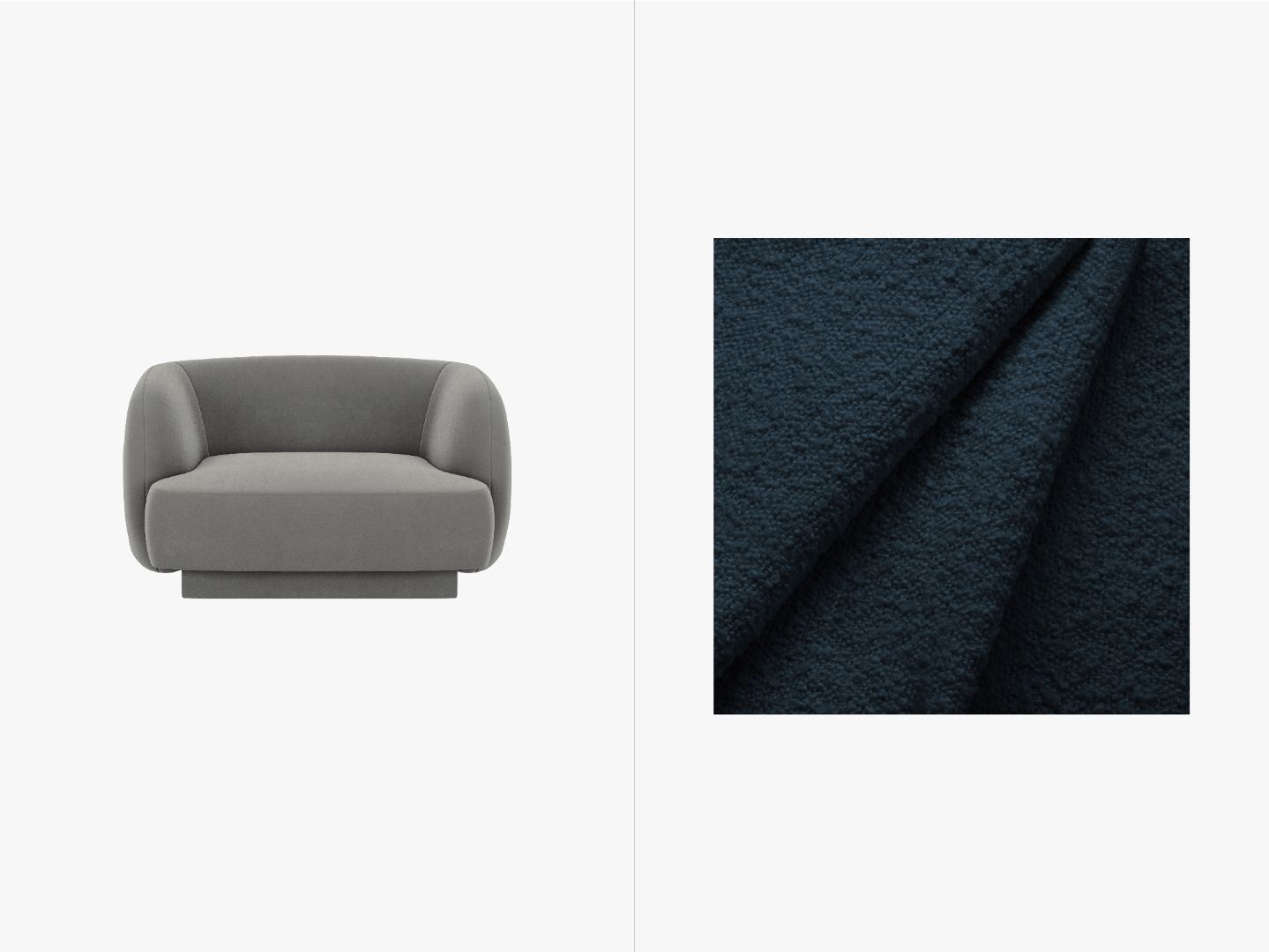 Fotelj Miley, 103x90cm, Material: Žamet