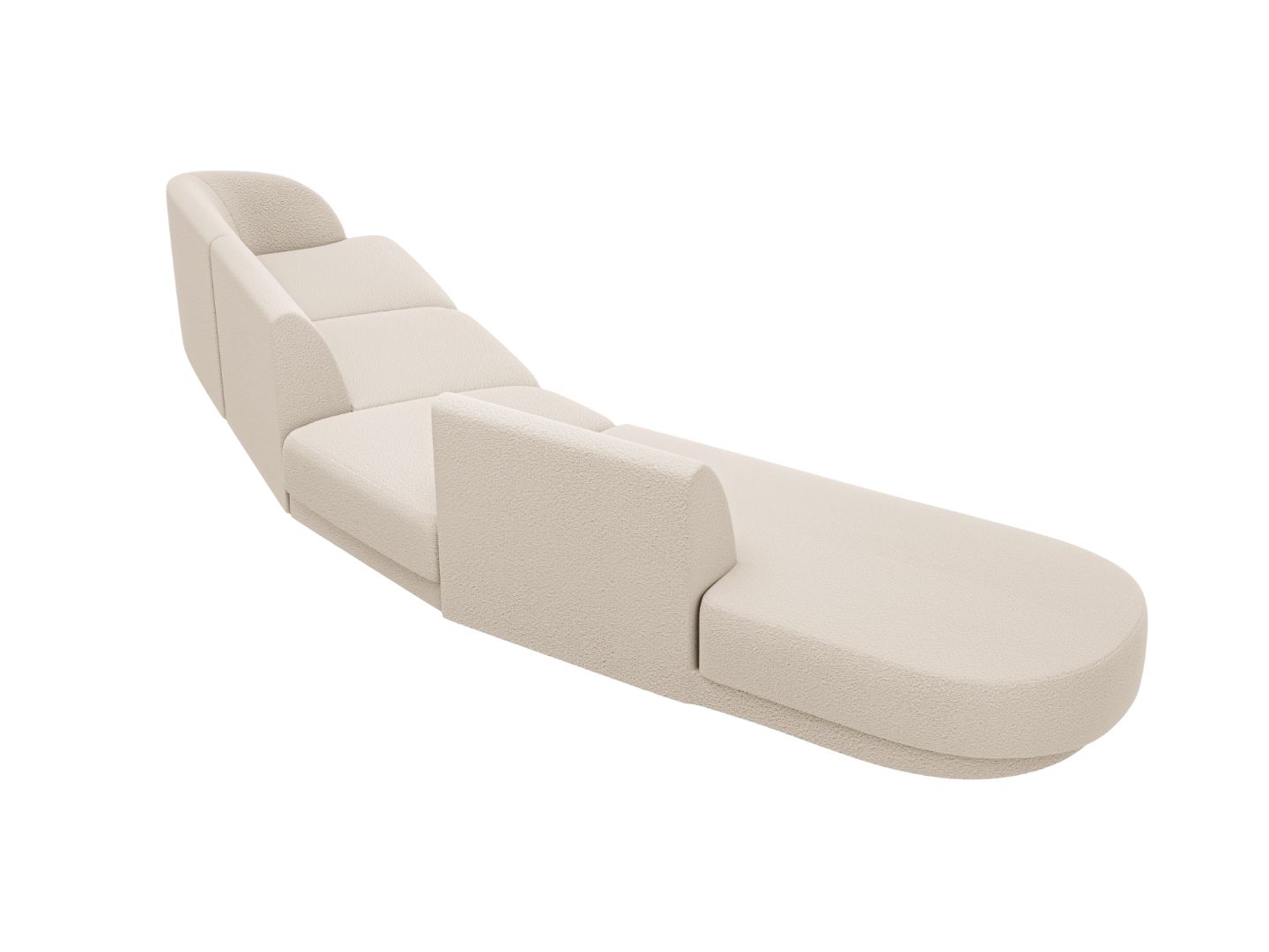 Kavč Miley 372x160cm, Material: Žamet