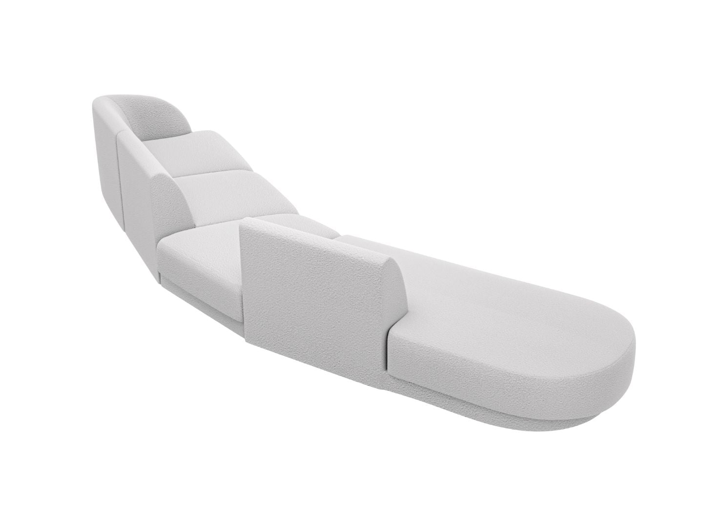 Kavč Miley 372x160cm, Material: Žamet