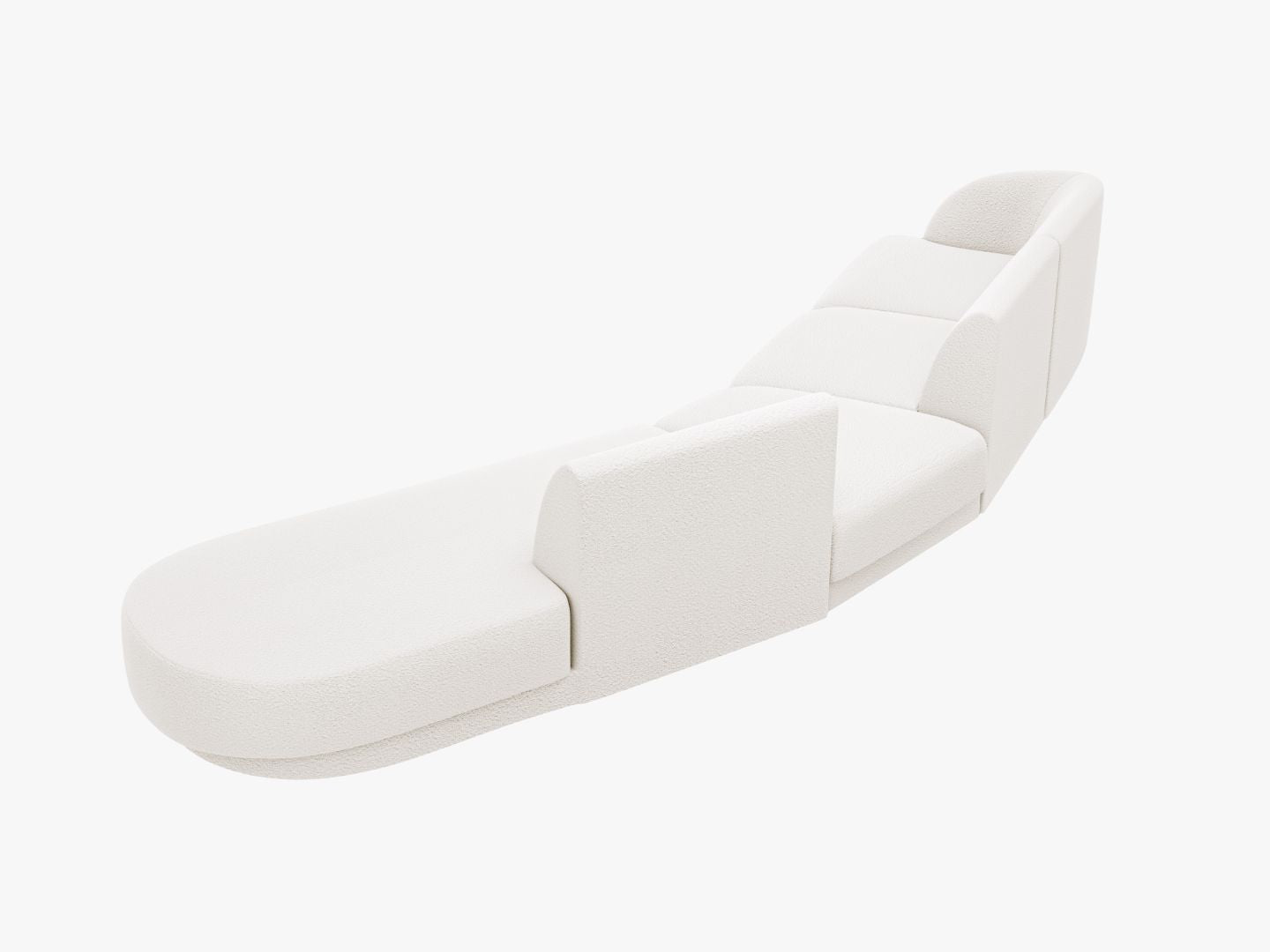 Kavč Miley 372x160cm, Material: Žamet