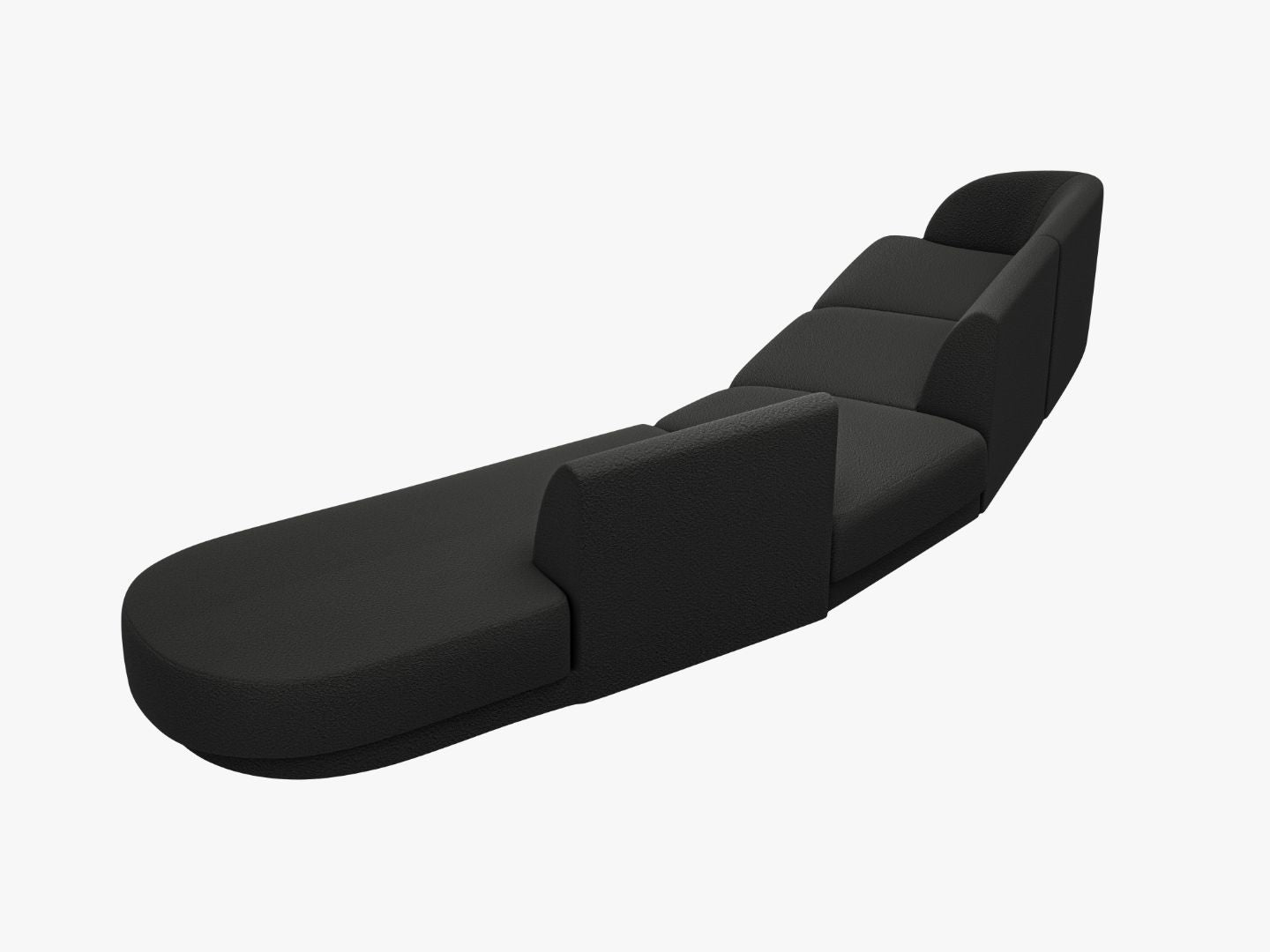 Kavč Miley 372x160cm, Material: Žamet