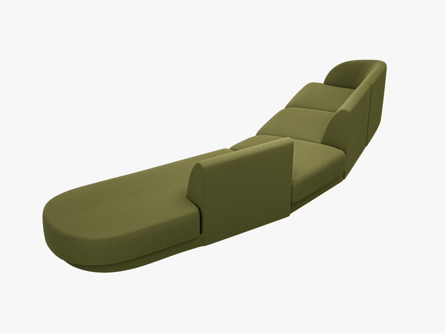 Kavč Miley 372x160cm, Material: Žamet