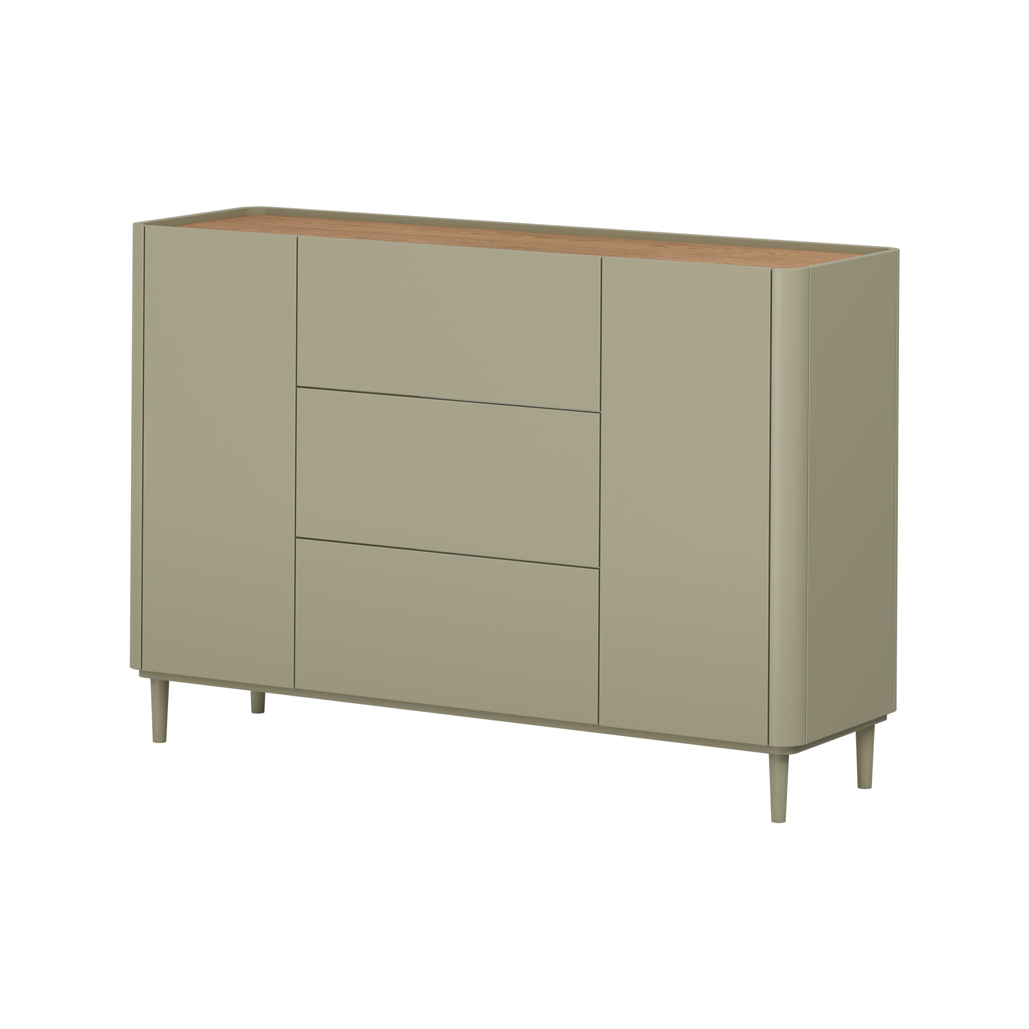 Komoda Elivo 150cm, Material: MDF, melaminska plošča