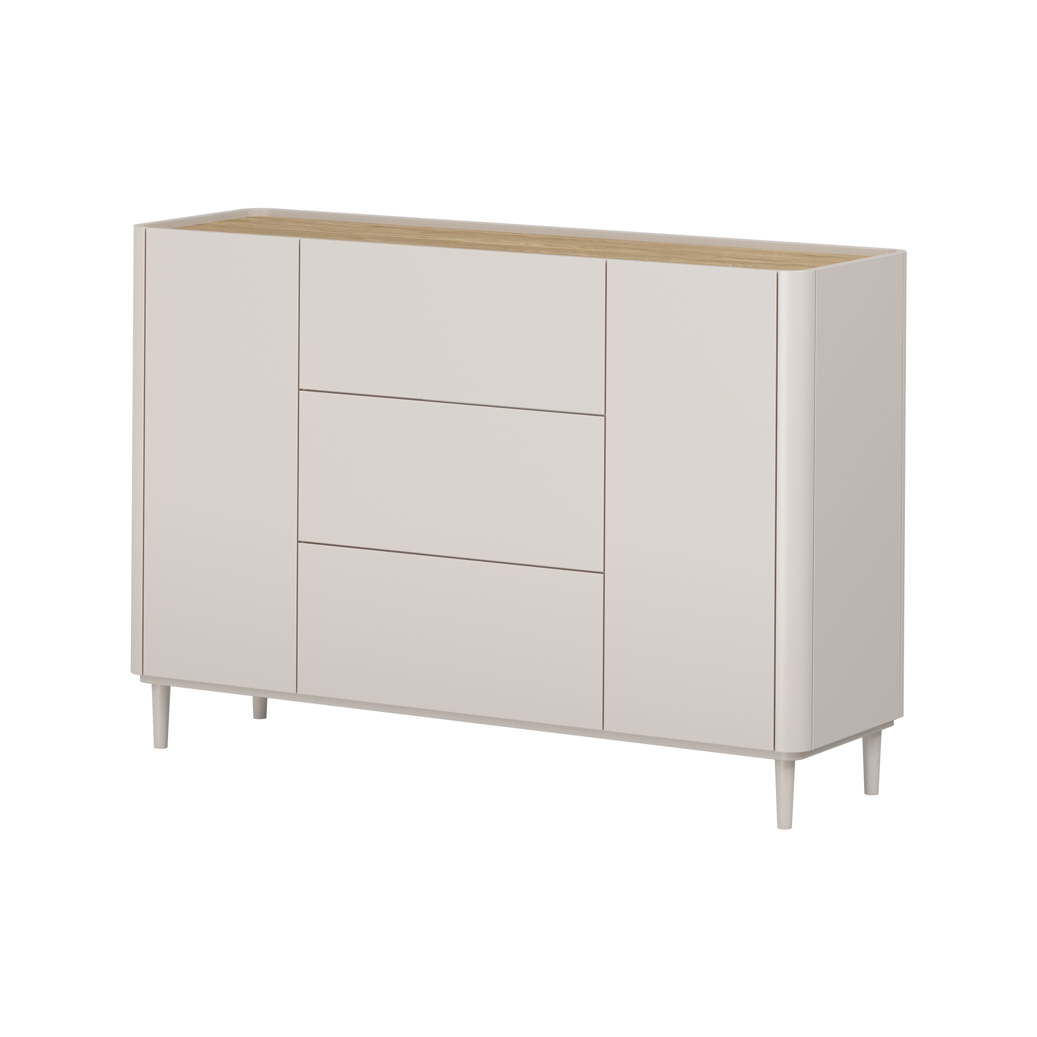Komoda Elivo 150cm, Material: MDF, melaminska plošča