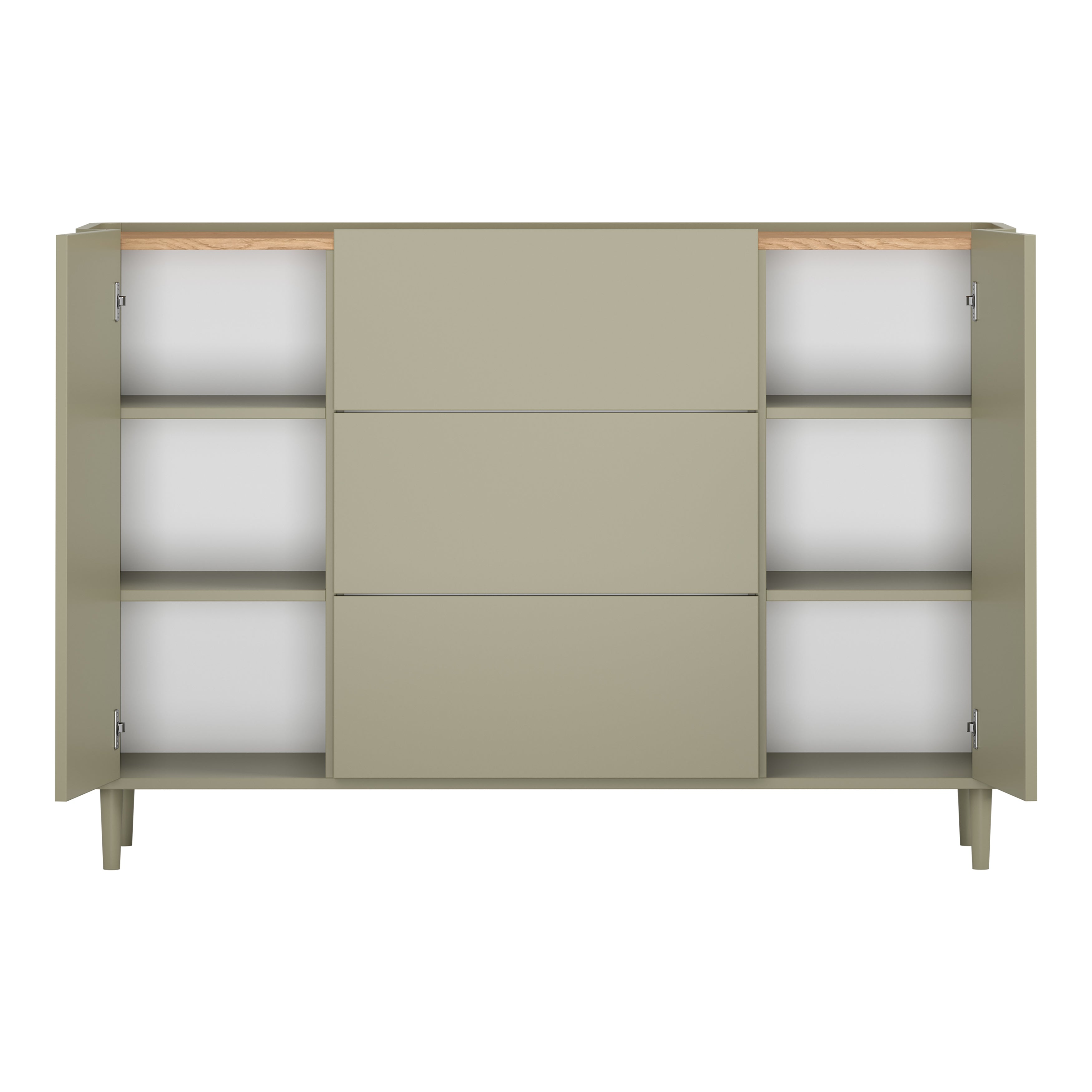 Komoda Elivo 150cm, Material: MDF, melaminska plošča