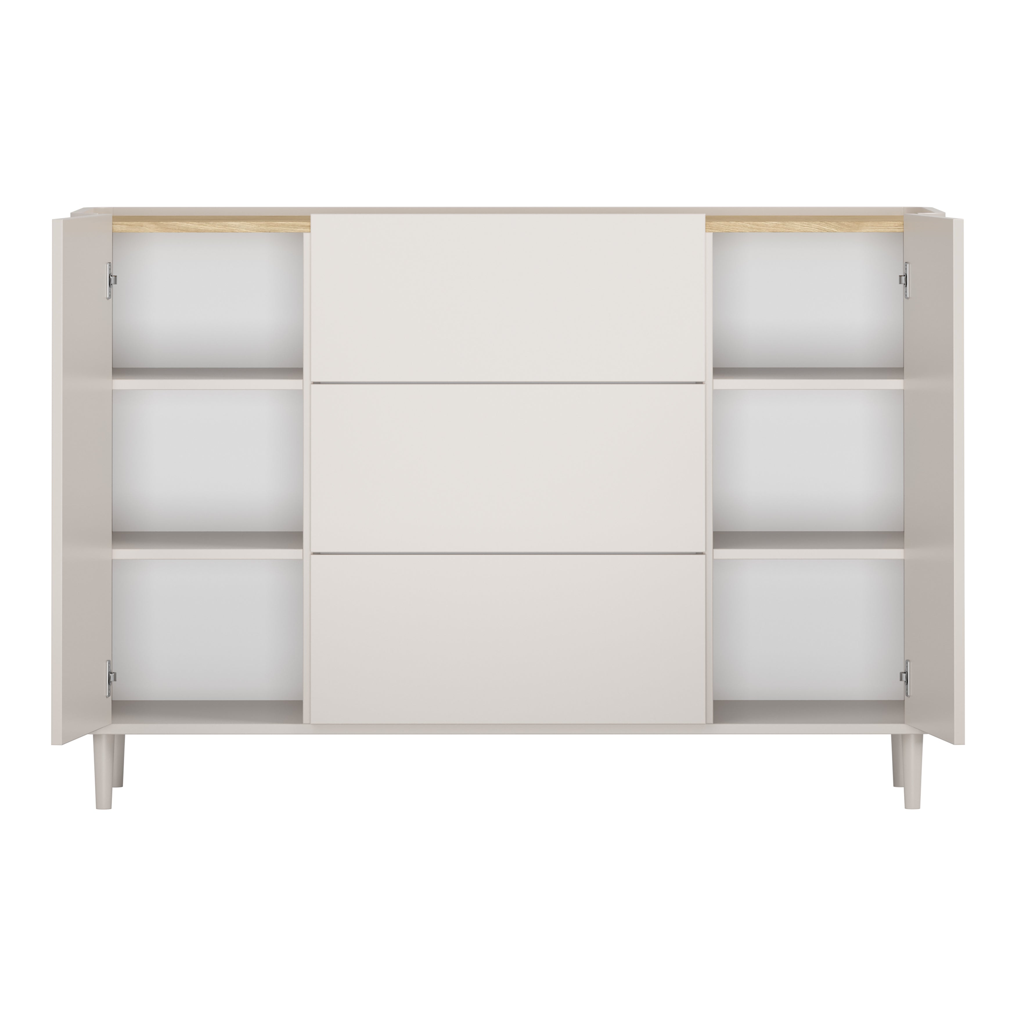 Komoda Elivo 150cm, Material: MDF, melaminska plošča