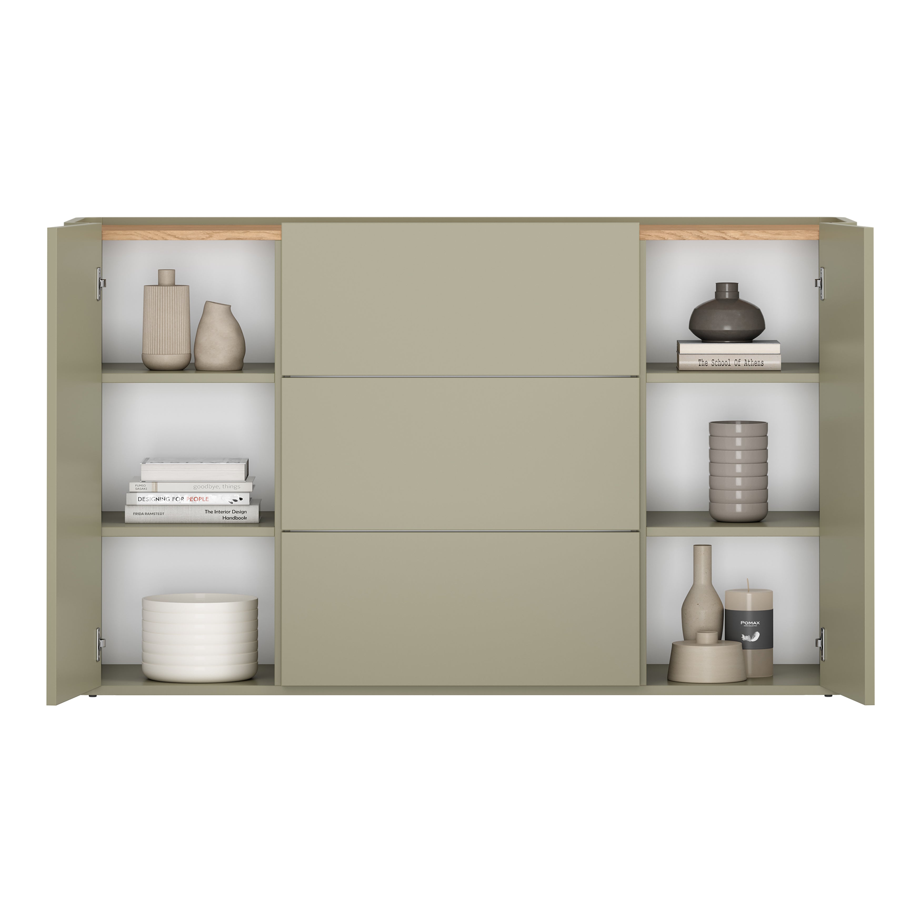 Komoda Elivo 150cm, Material: MDF, melaminska plošča