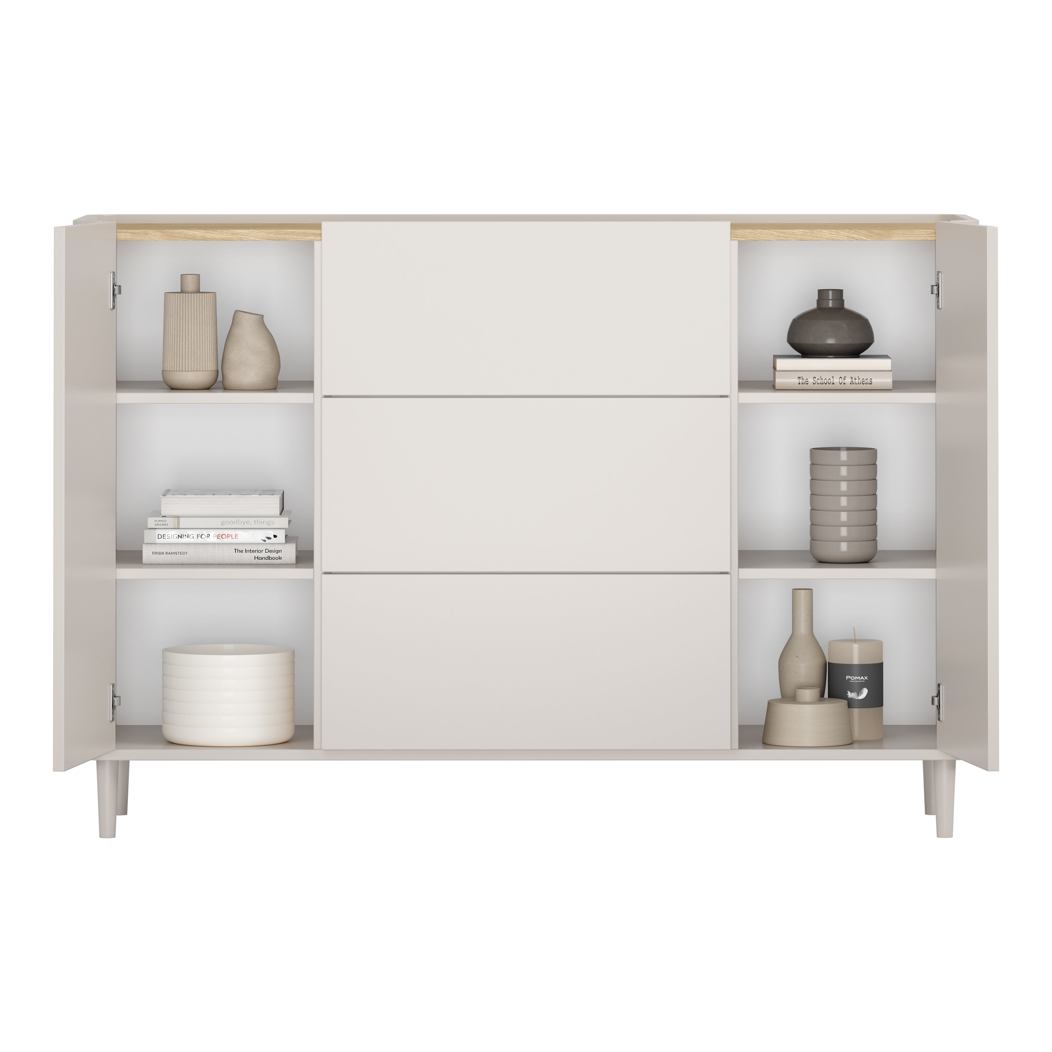 Komoda Elivo 150cm, Material: MDF, melaminska plošča