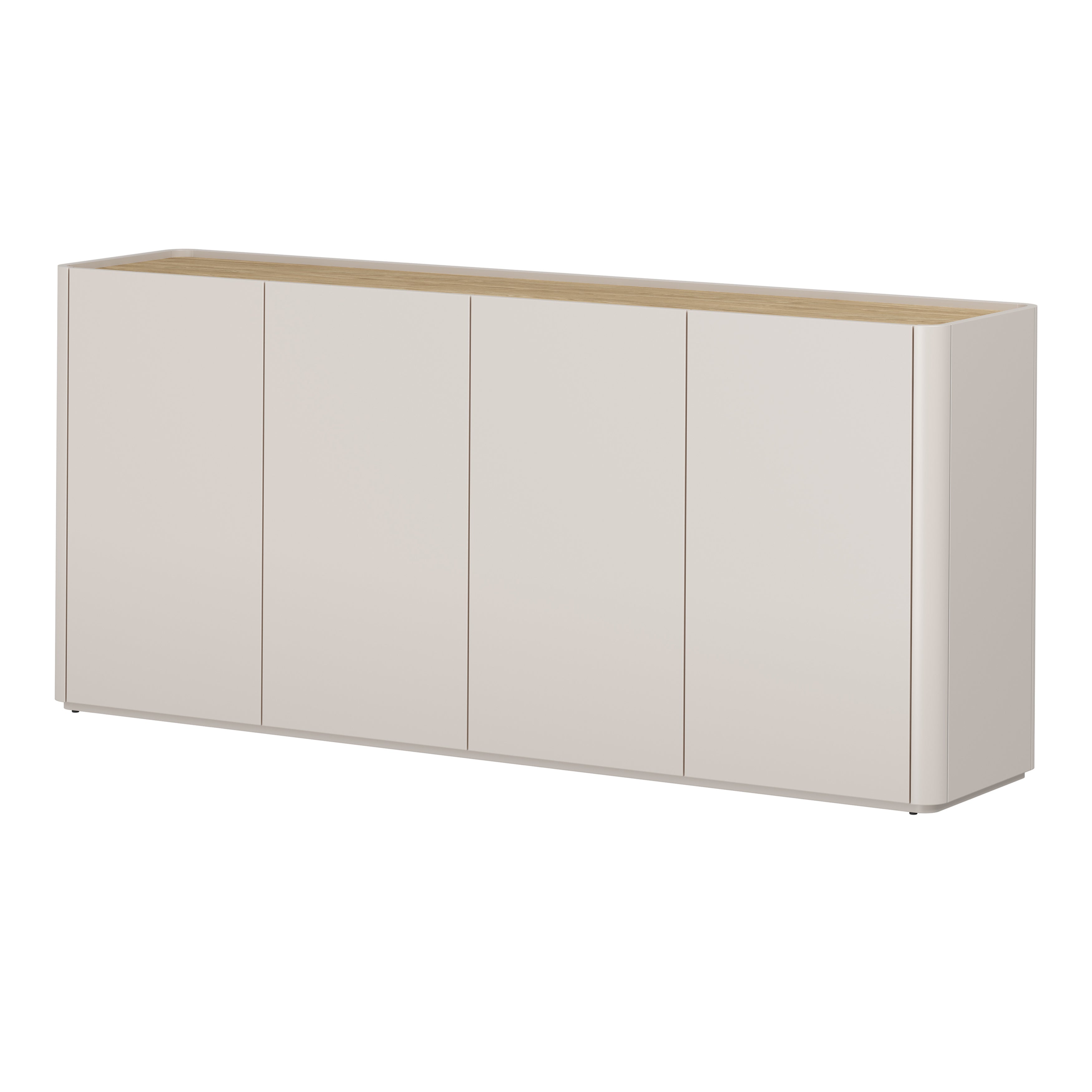 Komoda Elivo 200cm, Material: MDF, melaminska plošča