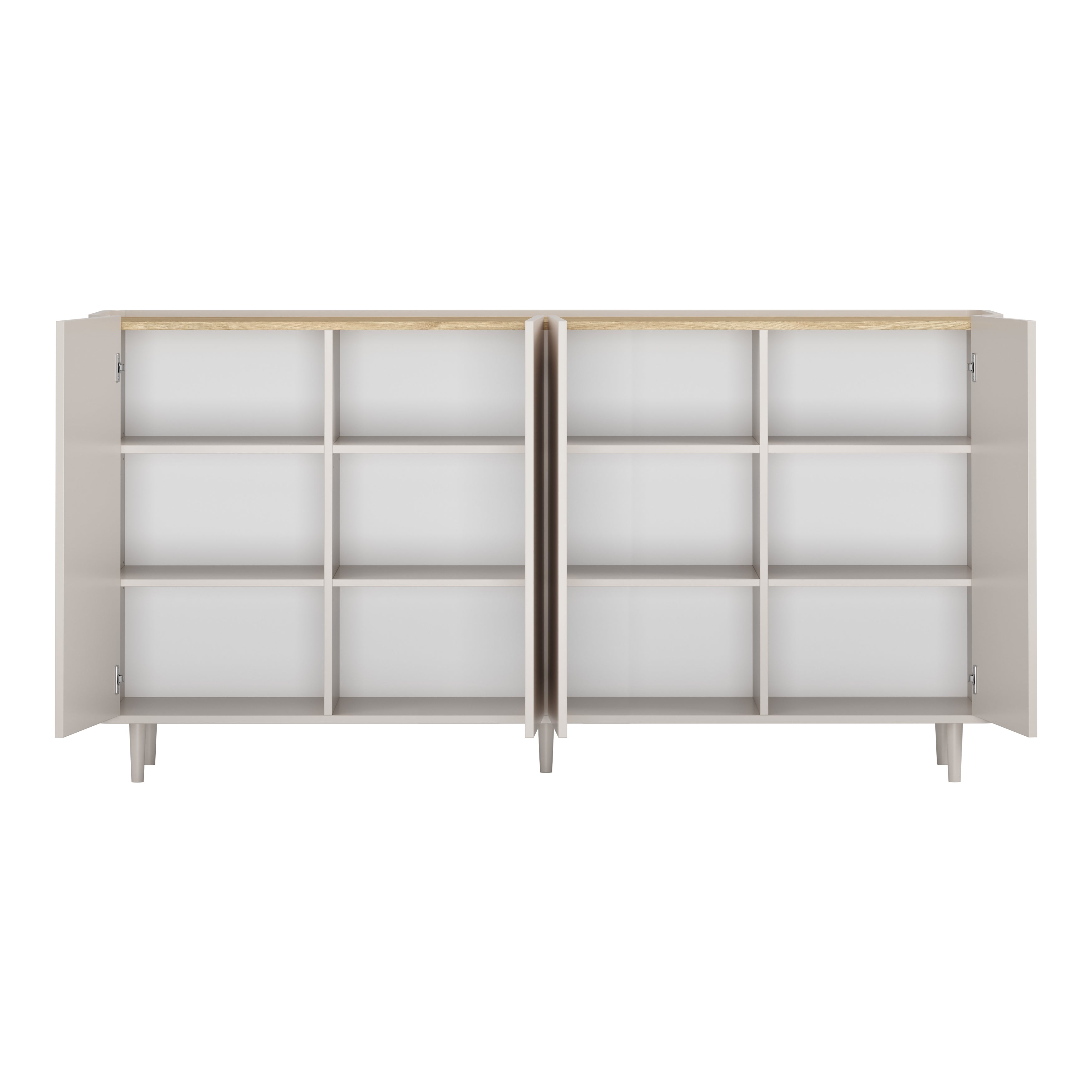 Komoda Elivo 200cm, Material: MDF, melaminska plošča