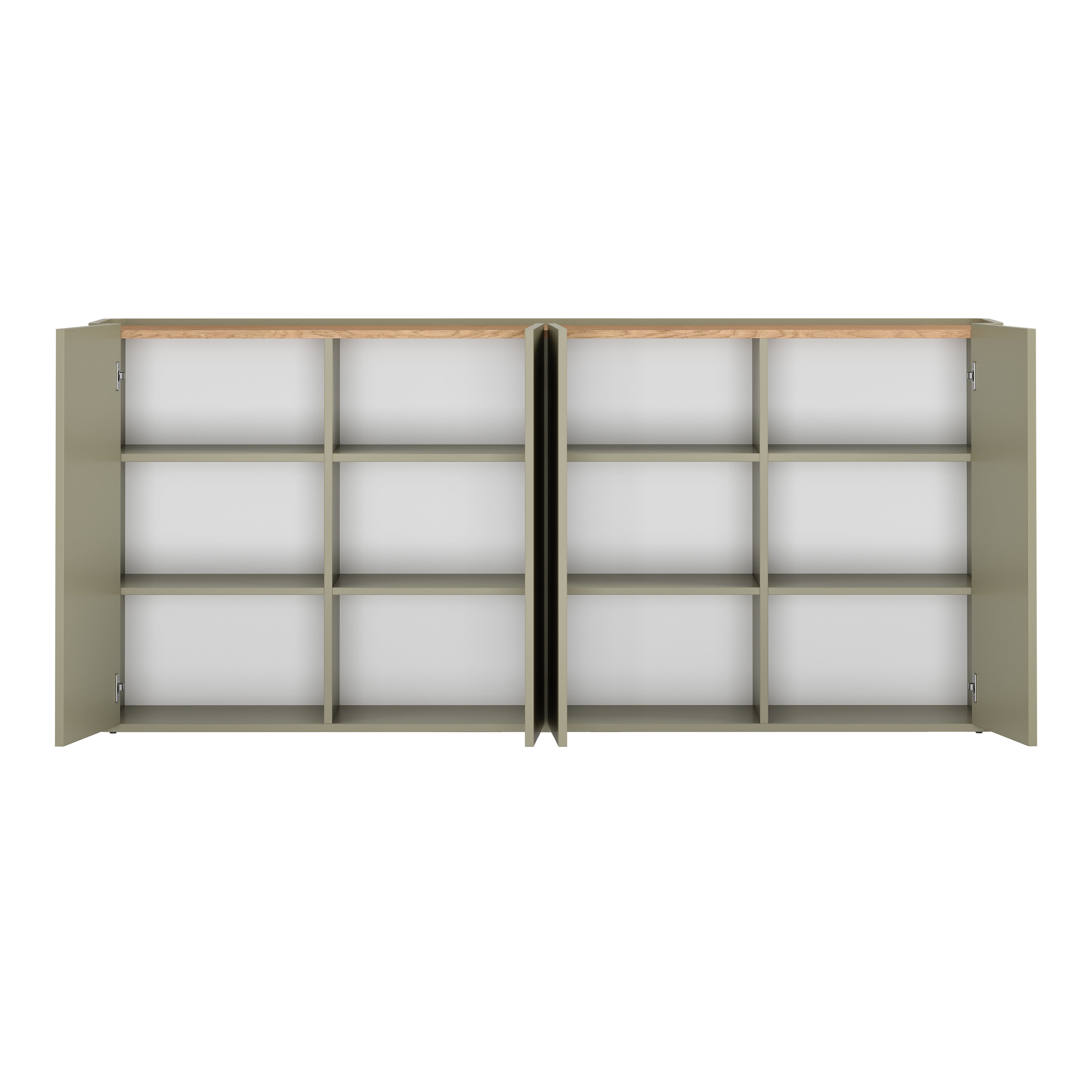 Komoda Elivo 200cm, Material: MDF, melaminska plošča