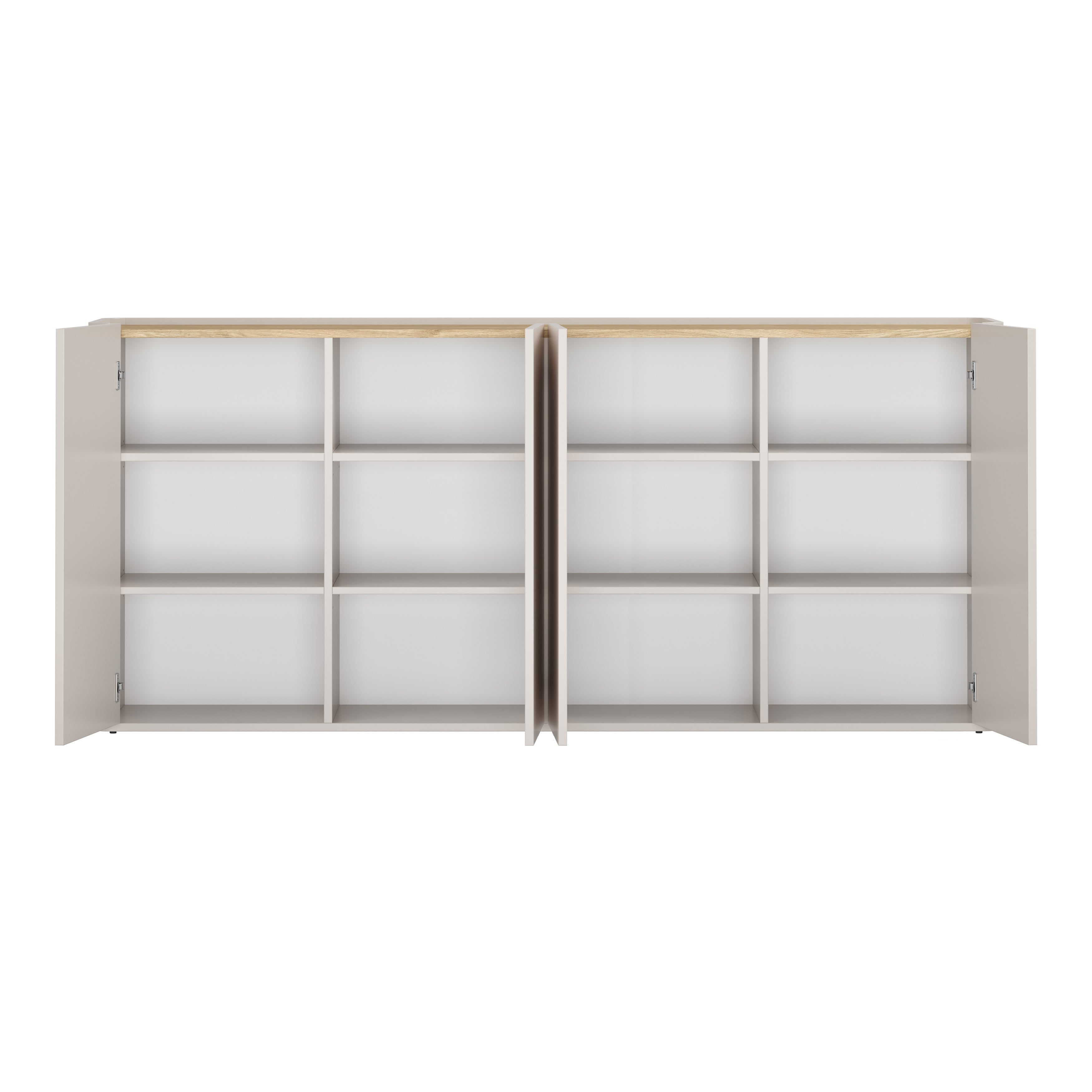 Komoda Elivo 200cm, Material: MDF, melaminska plošča